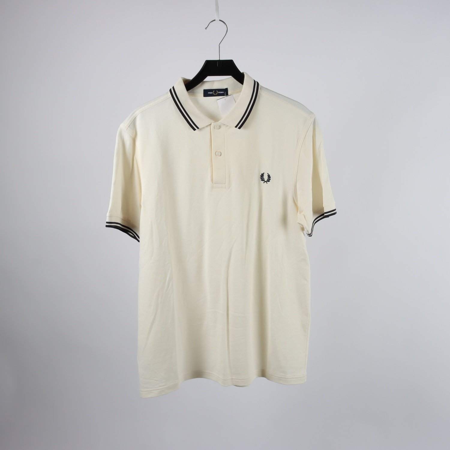 Pikètröja, Fred Perry, offwhite, stl. L