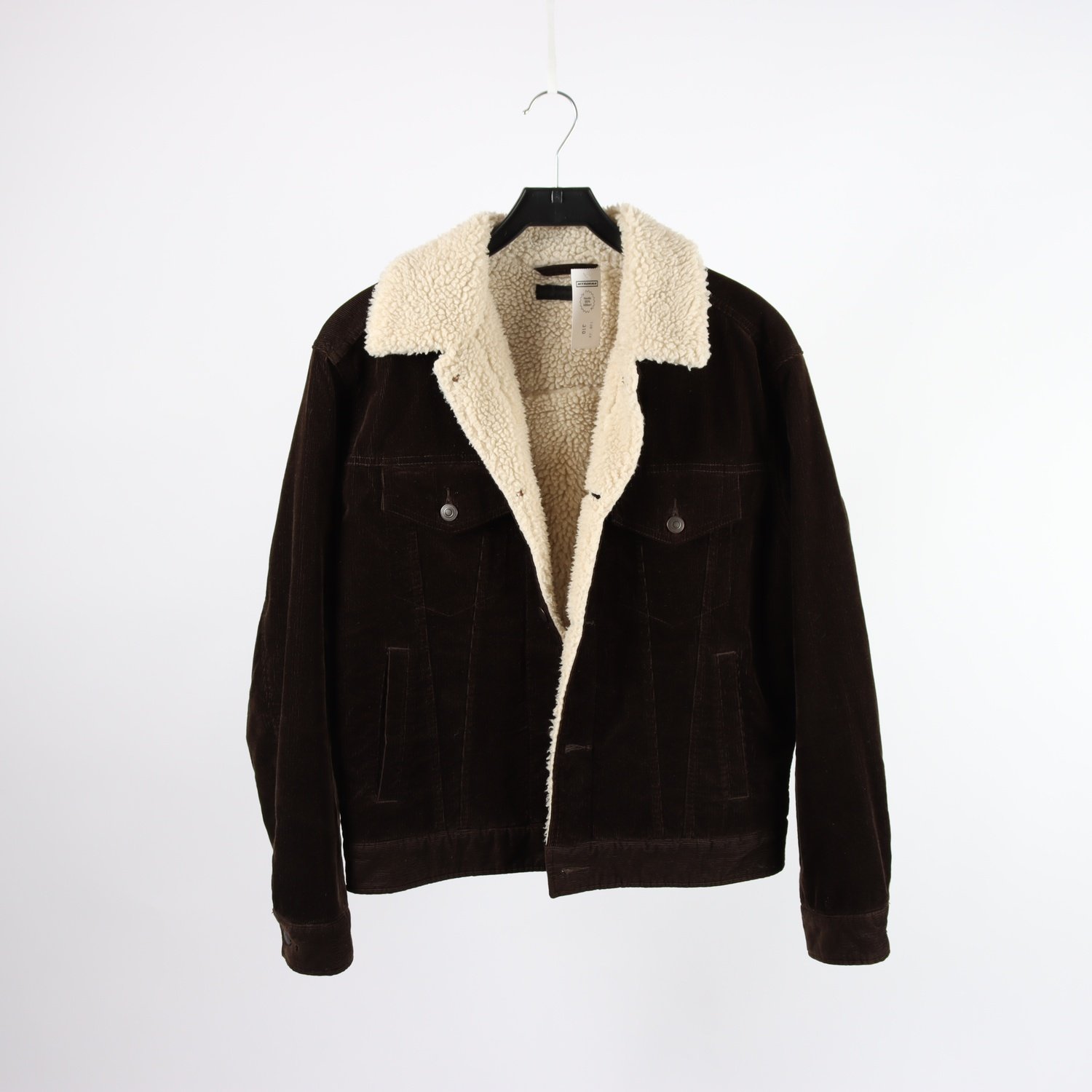 Jacka, Uniqlo, brun, manchester, pilefoder, stl. XS
