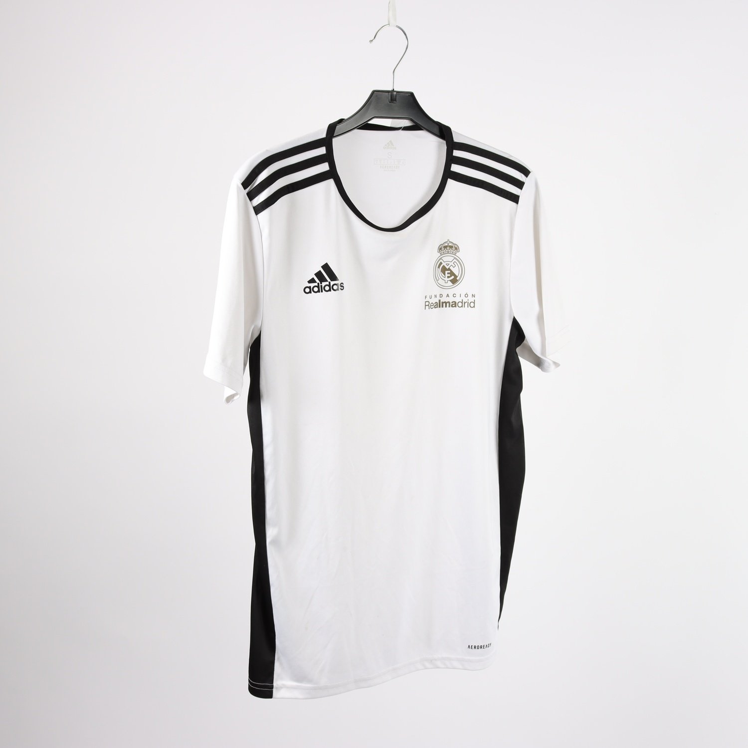 Sporttröja, Adidas, Real Madrid, vit, stl. S