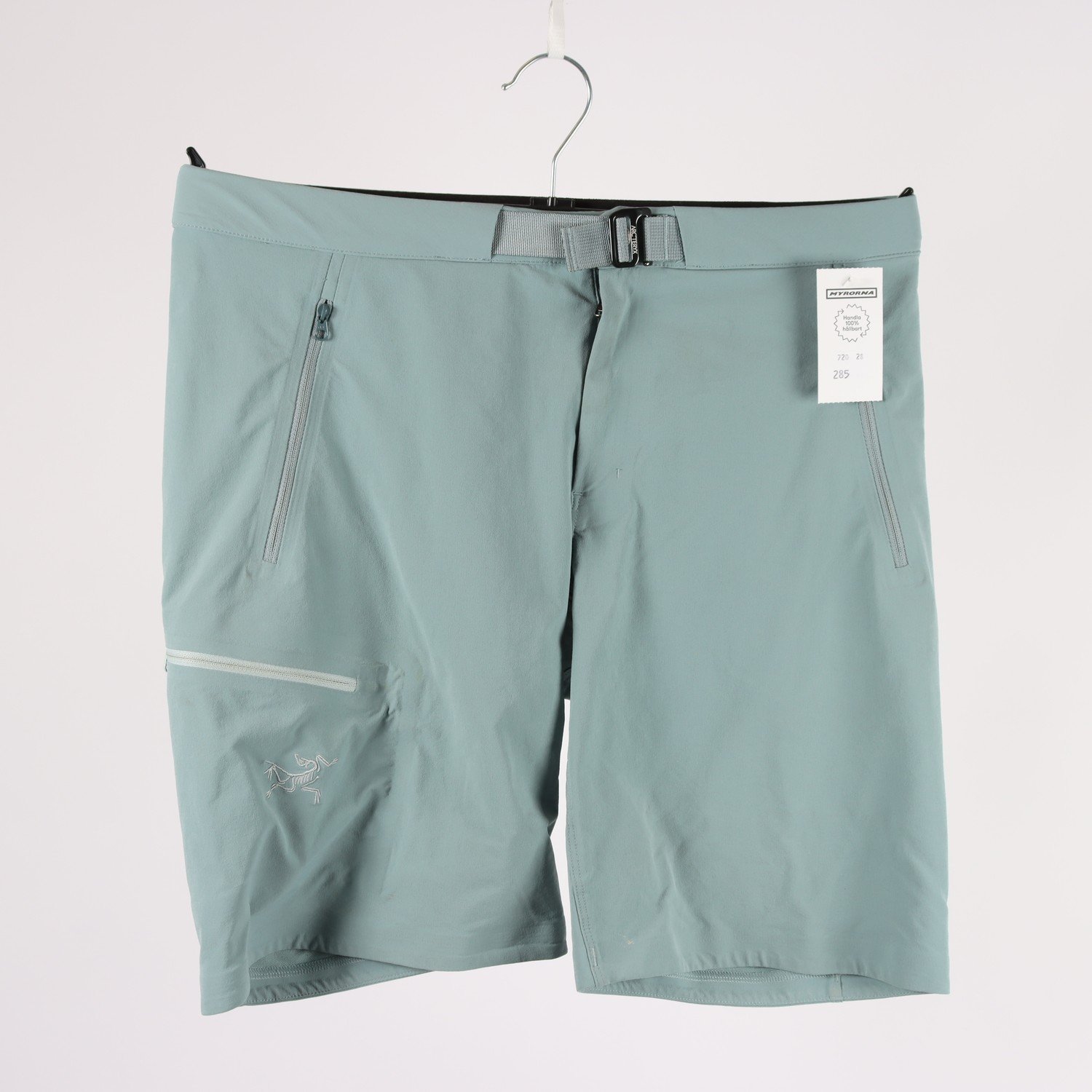 Shorts, Arcteryx, gråblå, stl. 6 (S?)