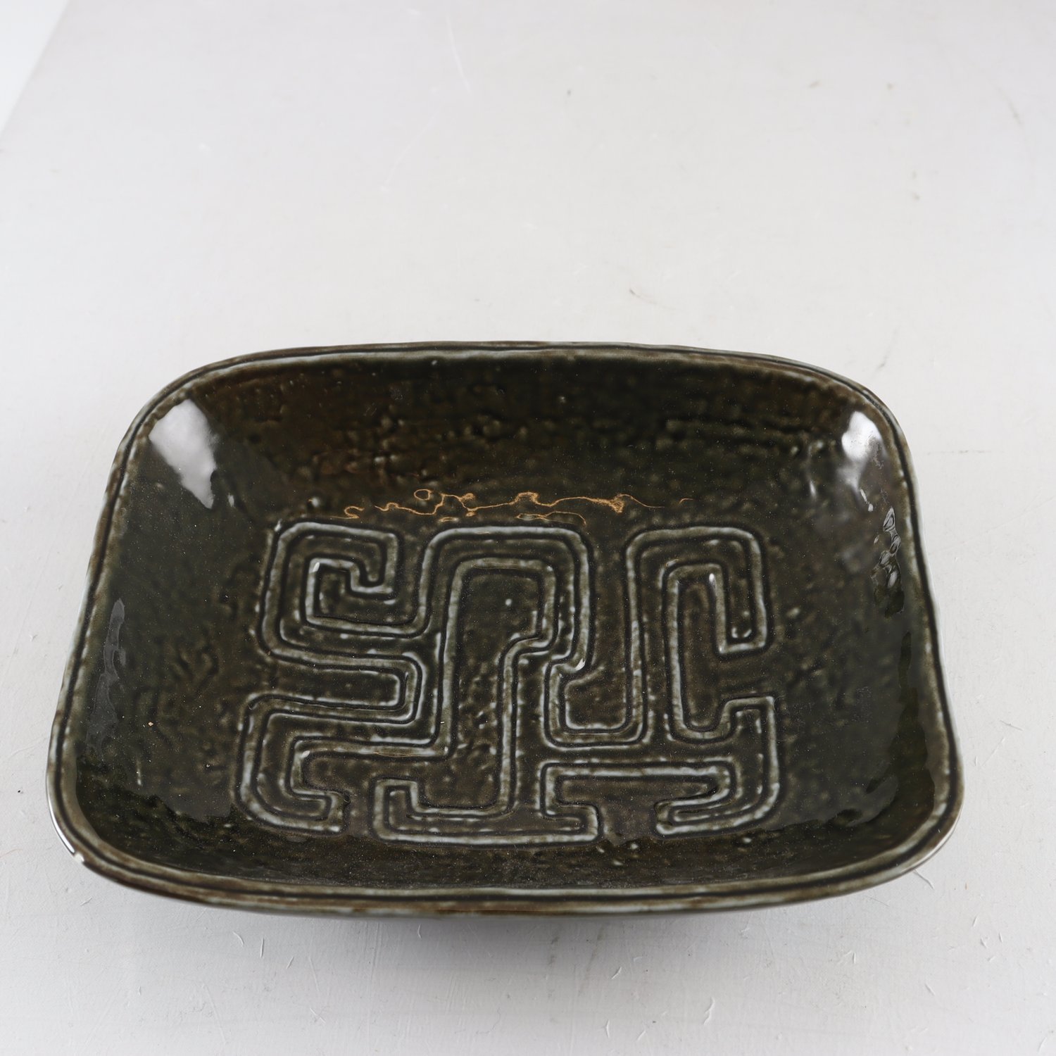 Skålfat, keramik, Farina, Gunnar Nylund, Rörstrand