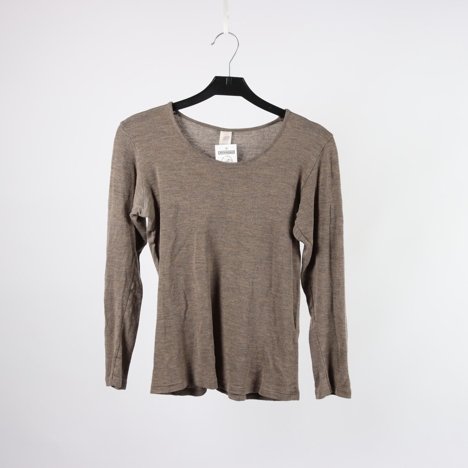 Tröja, Engel, beige, grå, ull, silke, stl.