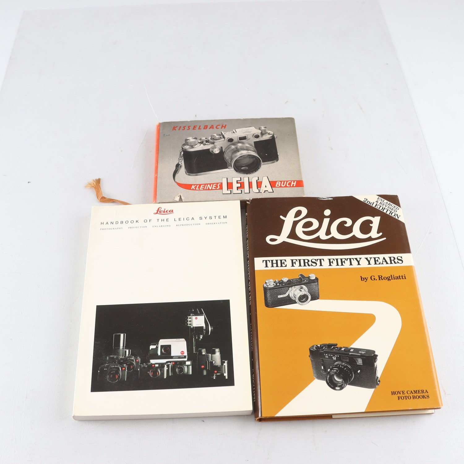 Kameraböcker från Leica, paket med 3 volymer
