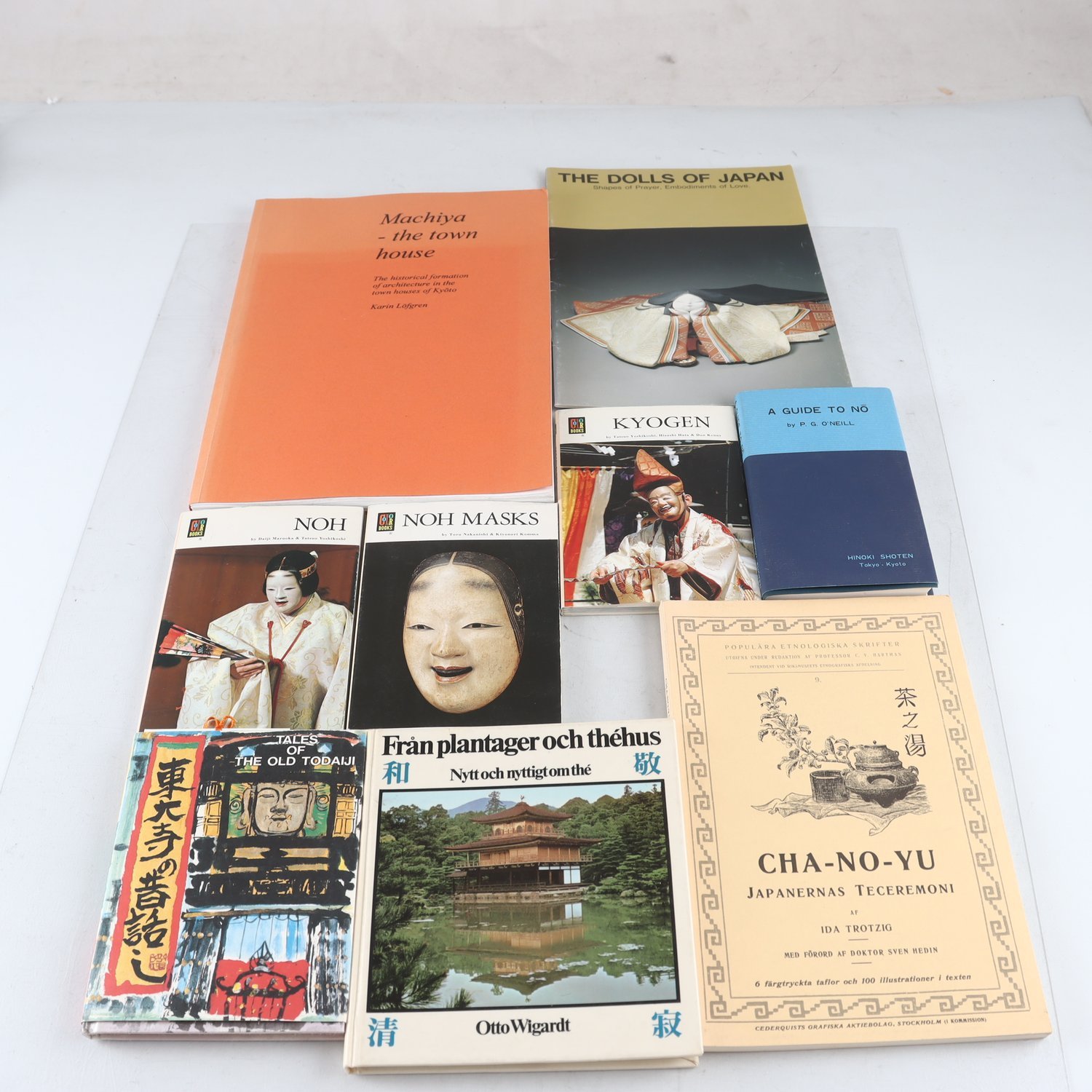 Japansk kulturhistoria, bokpaket med 9 volymer