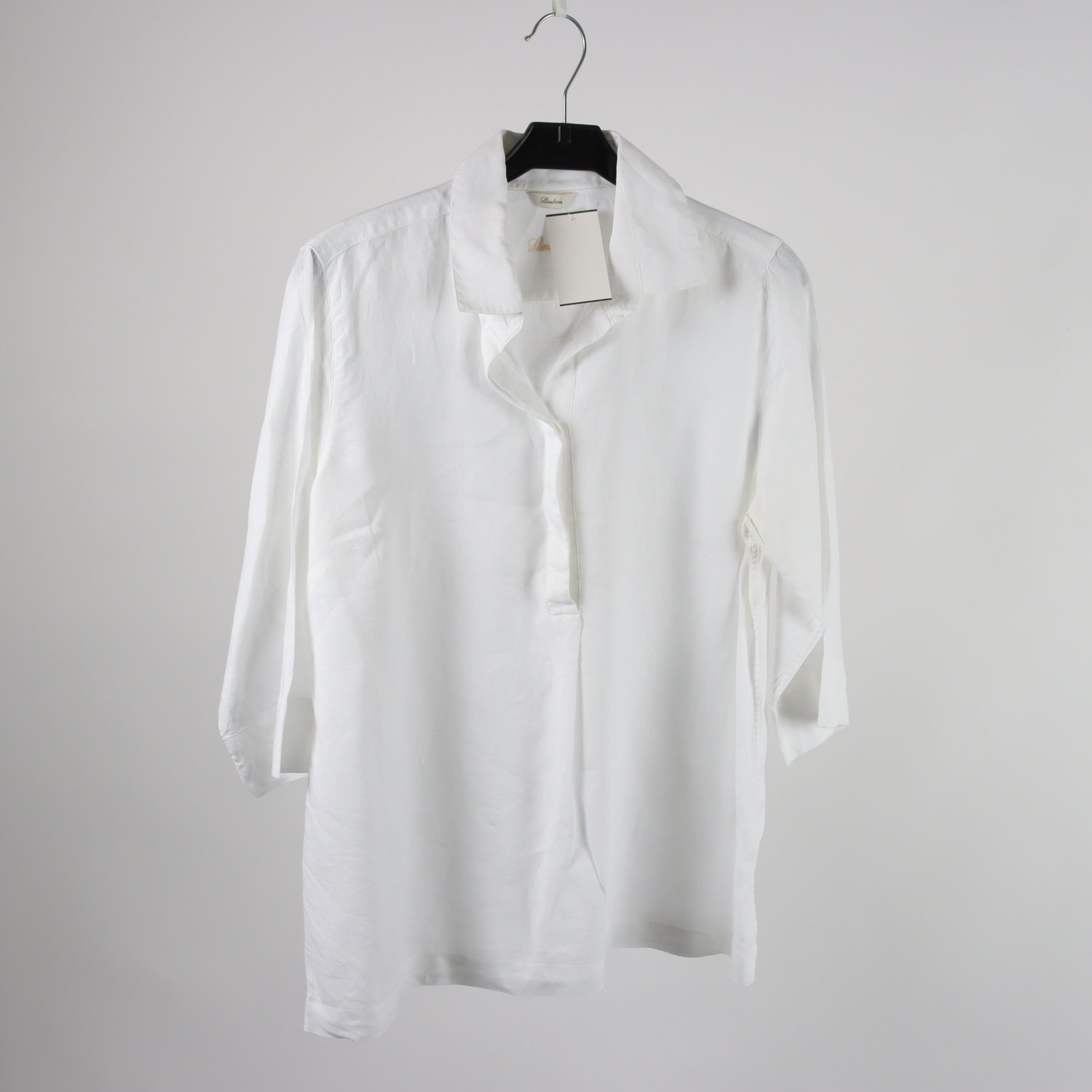 Blus, Stenströms, vit, lin, stl. 40
