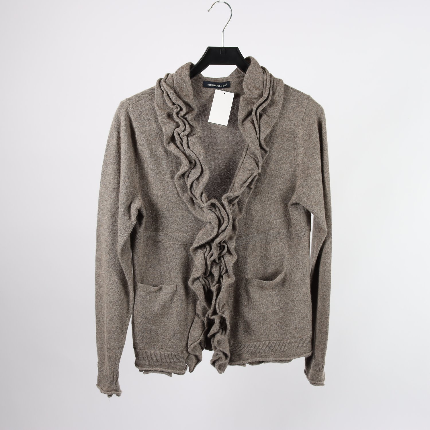 Kofta, Josephine & Co, beige, ull, cashmere, angora, stl. ca. S/M