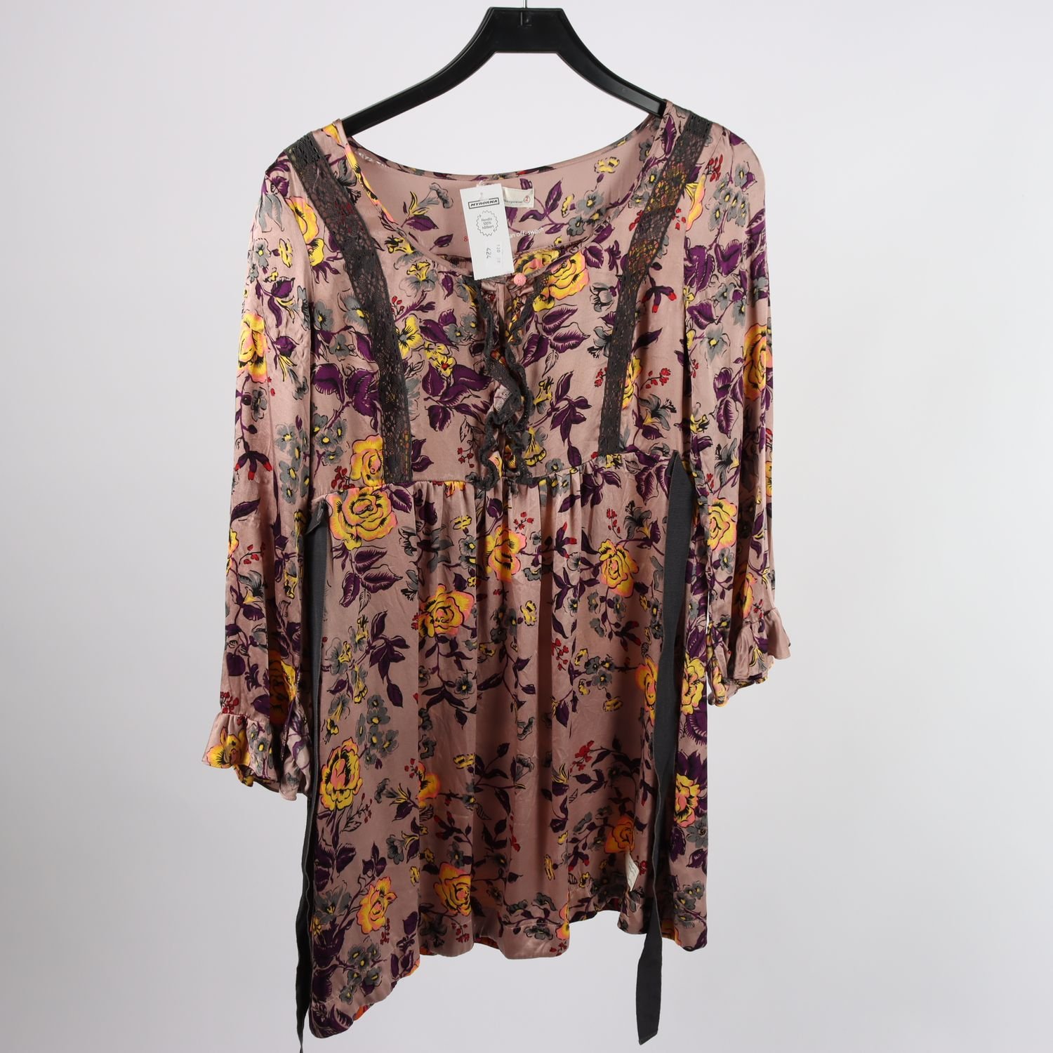 Blus/tunika, Odd Molly, lila, gul, stl. M