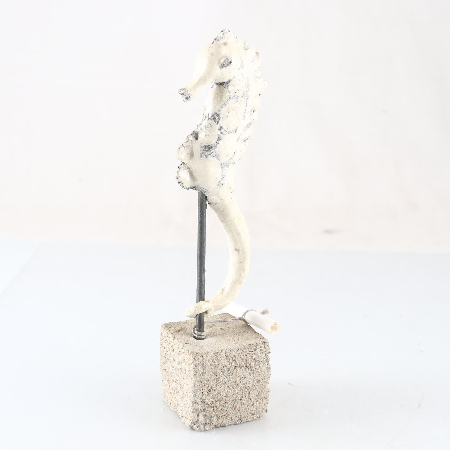 Skulptur, sjöhäst, Elisabeth Henriksson, 2000