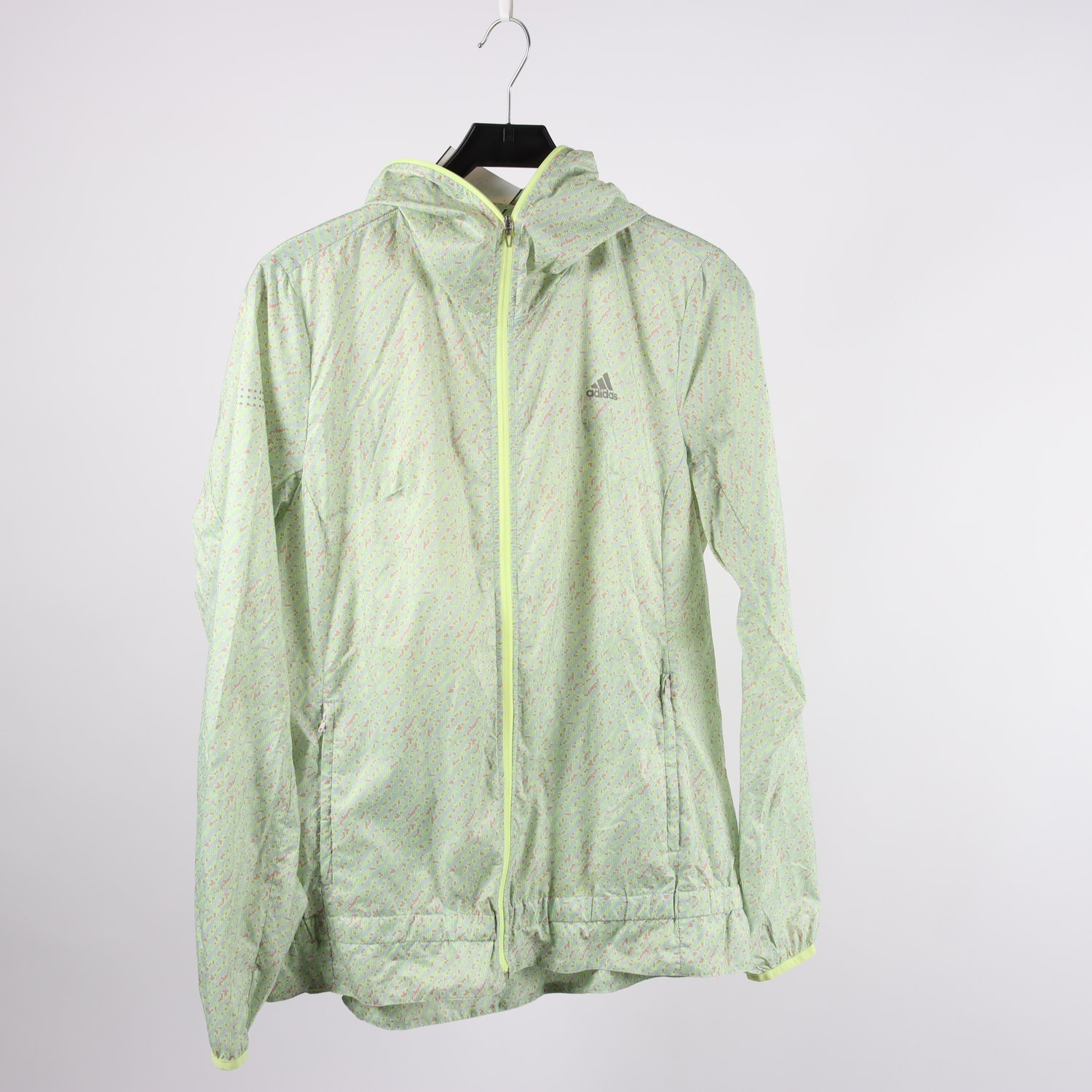 Träningsjacka, Adidas, grön, stl. 40