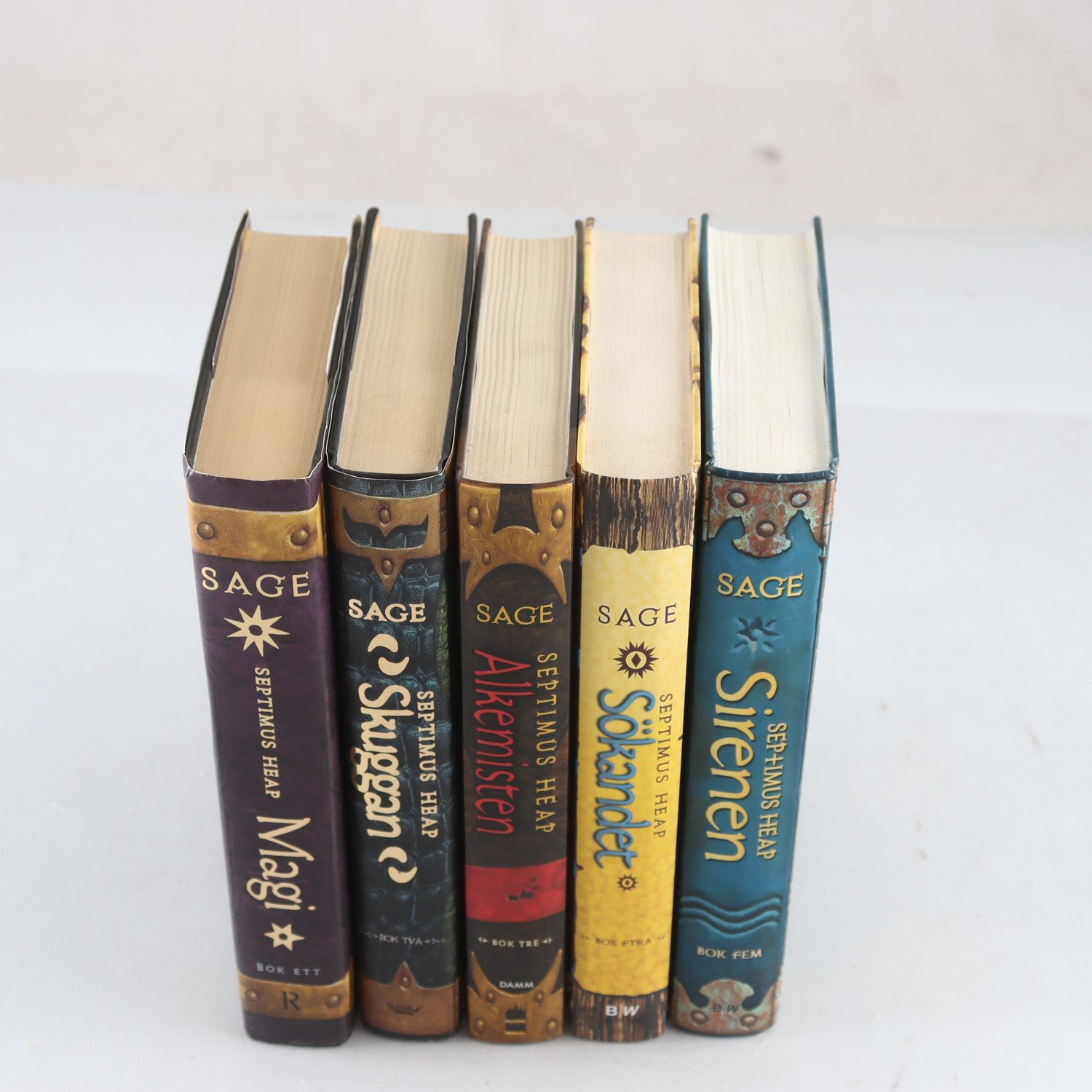 Septimus Heap, Angie Sage, Bok 1-5