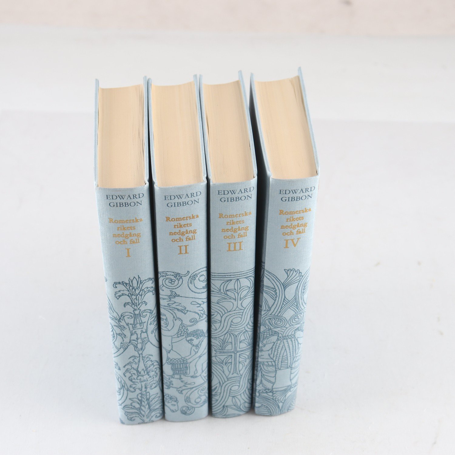 Edward Gibbon, Romerska rikets nedgång och fall, Vol. 1-4