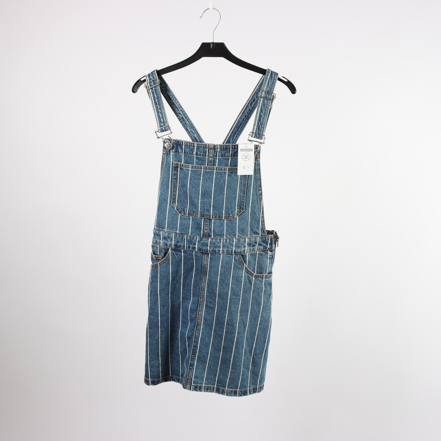 Jeansklänning, Divided, blå, jeans, stl. 38
