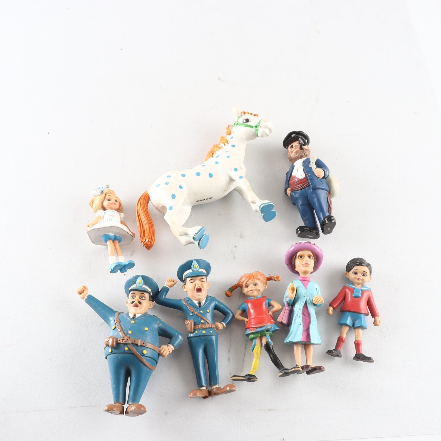 Pippi, 8st figurer