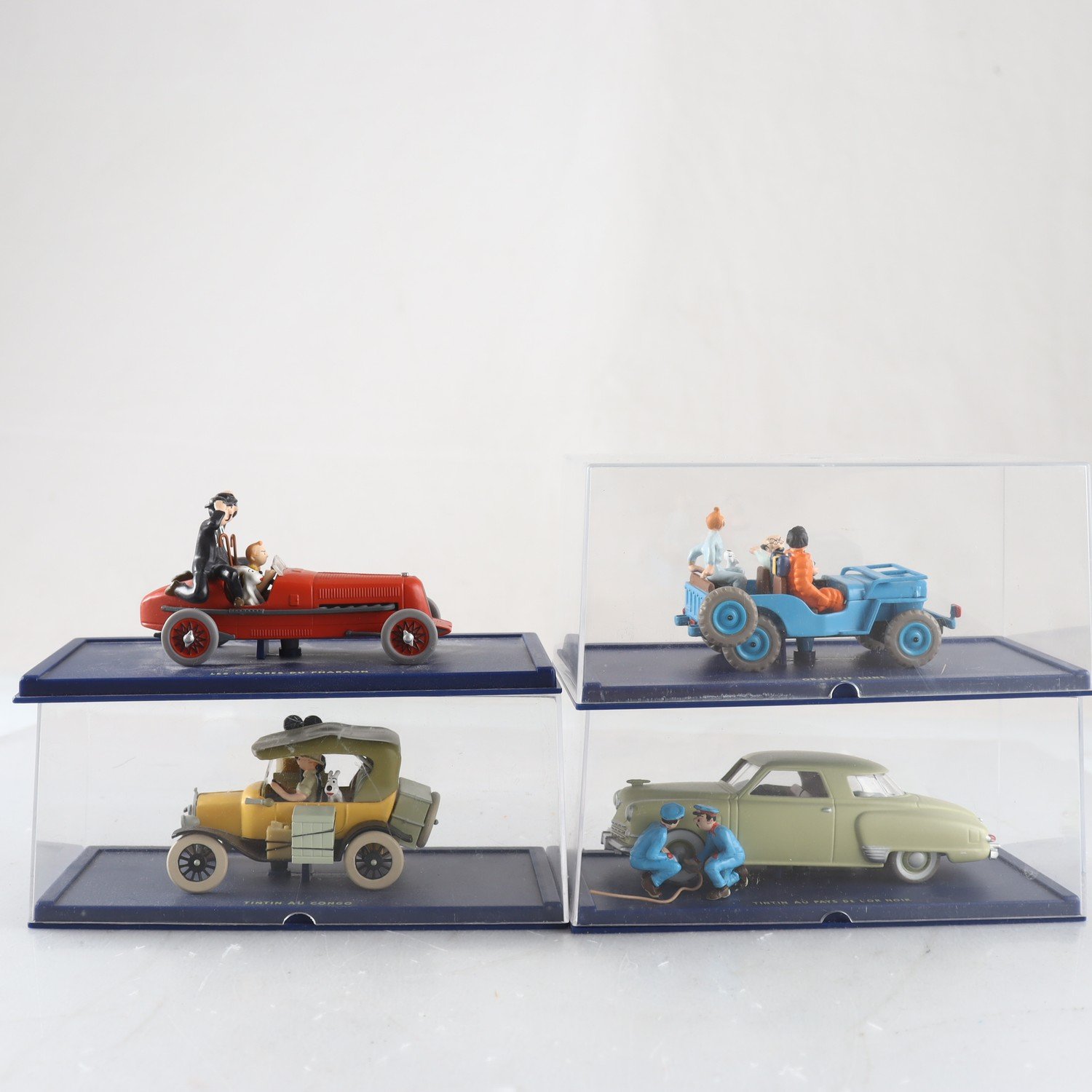 Tintin, Samlarbilar
