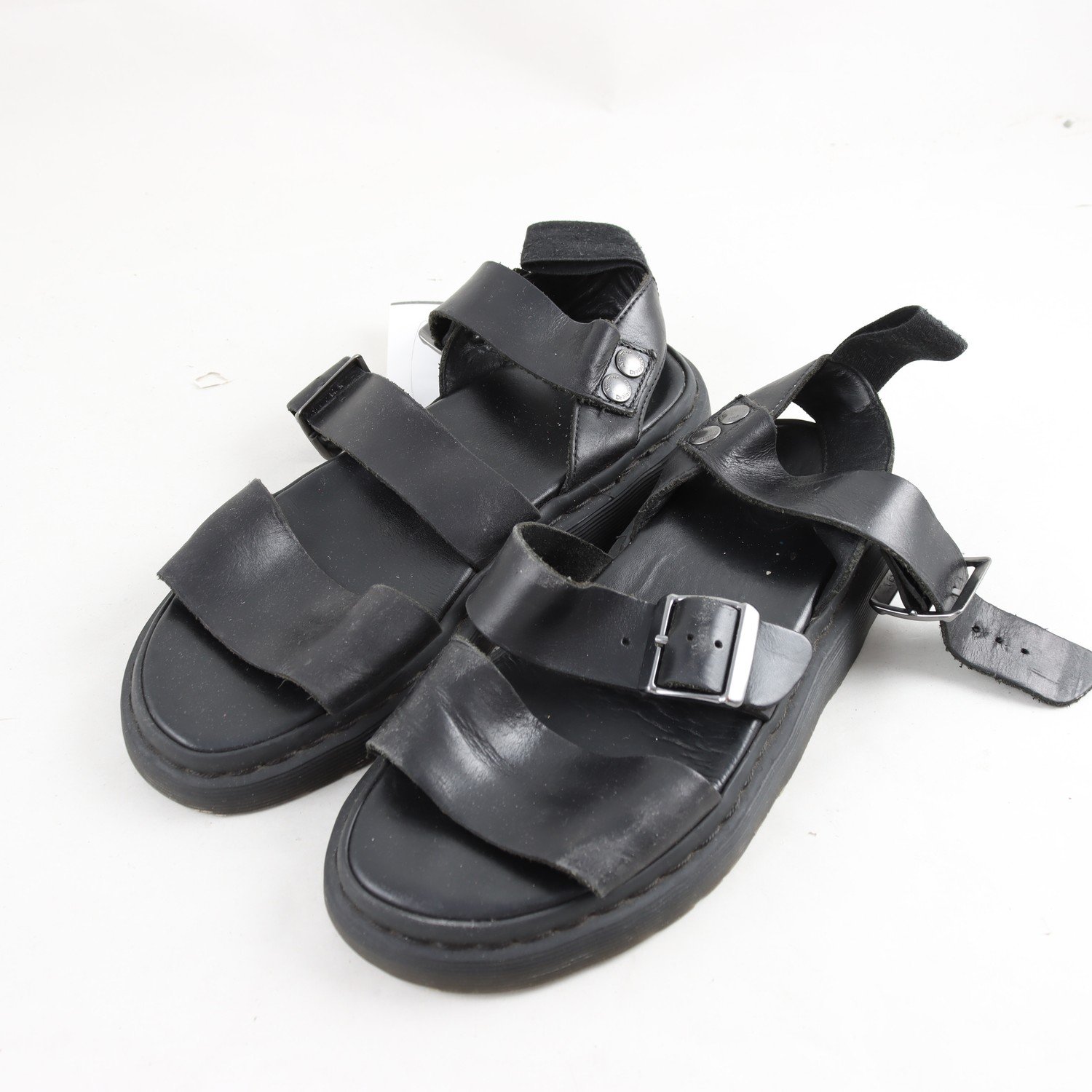 Sandaler, Dr. Martens, läder, stl. 38