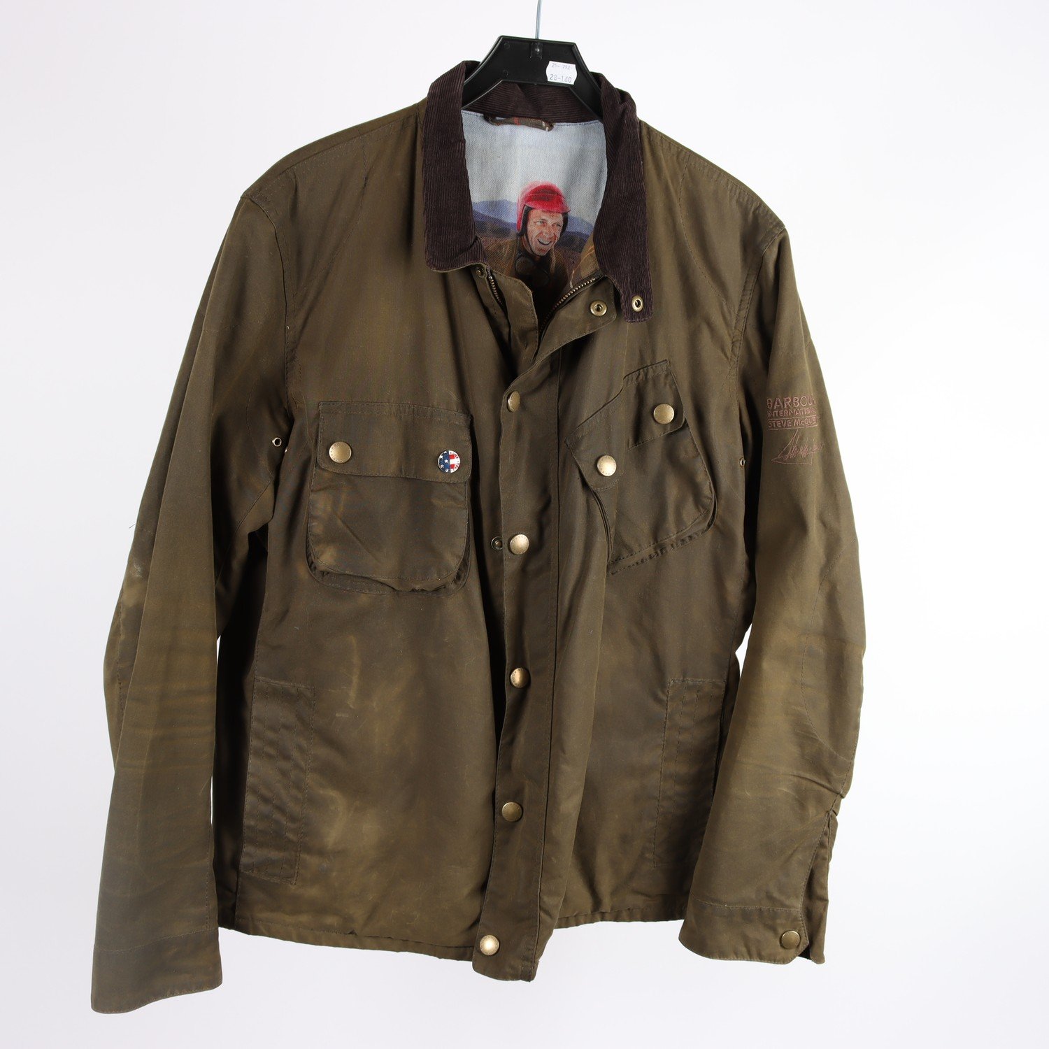 Jacka, Barbour Steve Mc Queen, stl. L