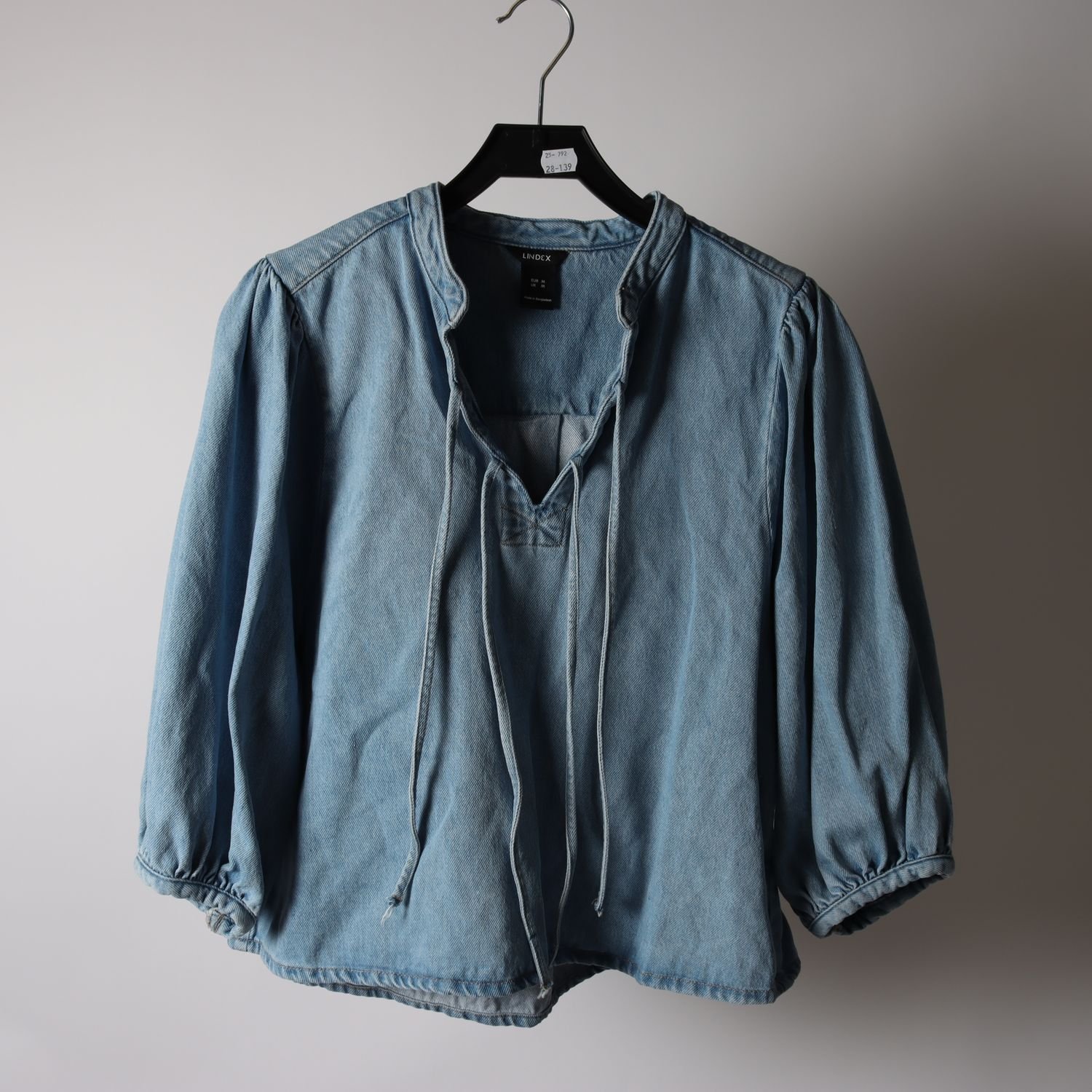 Jeansskjorta, Lindex, stl. M