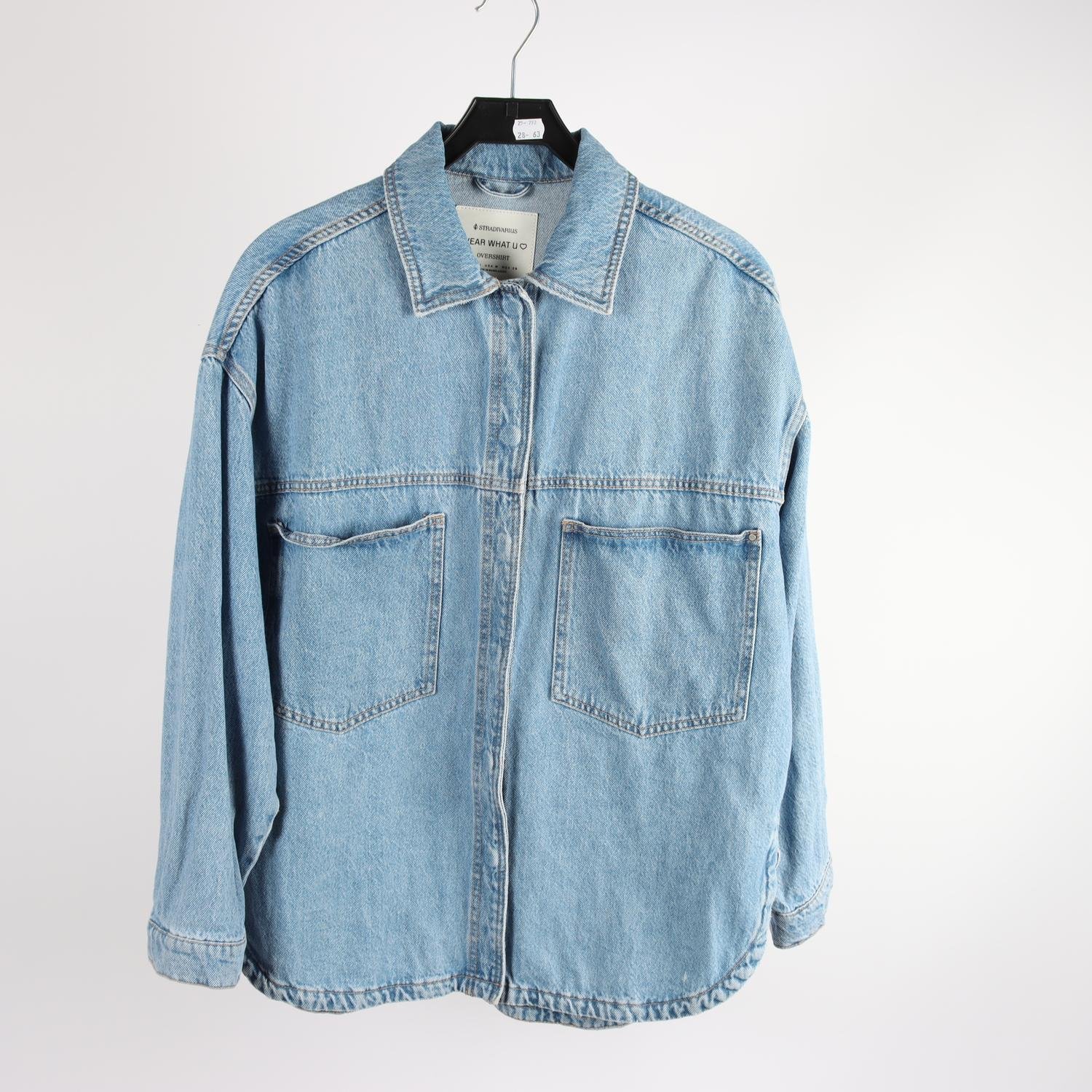 Jeansskjorta, Stradivarius, stl. M