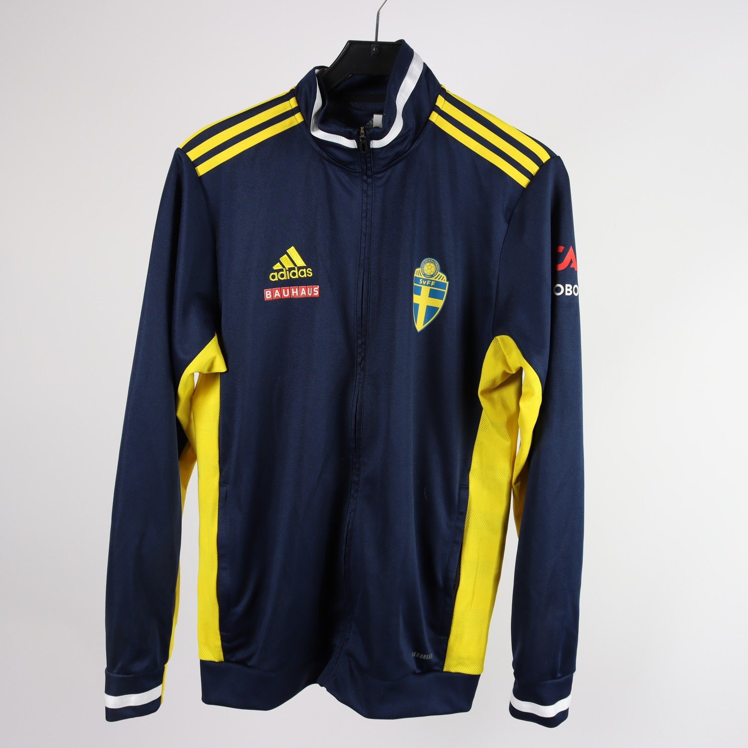 Sporttröja, Adidas, SvFF, blå, gul, stl. M