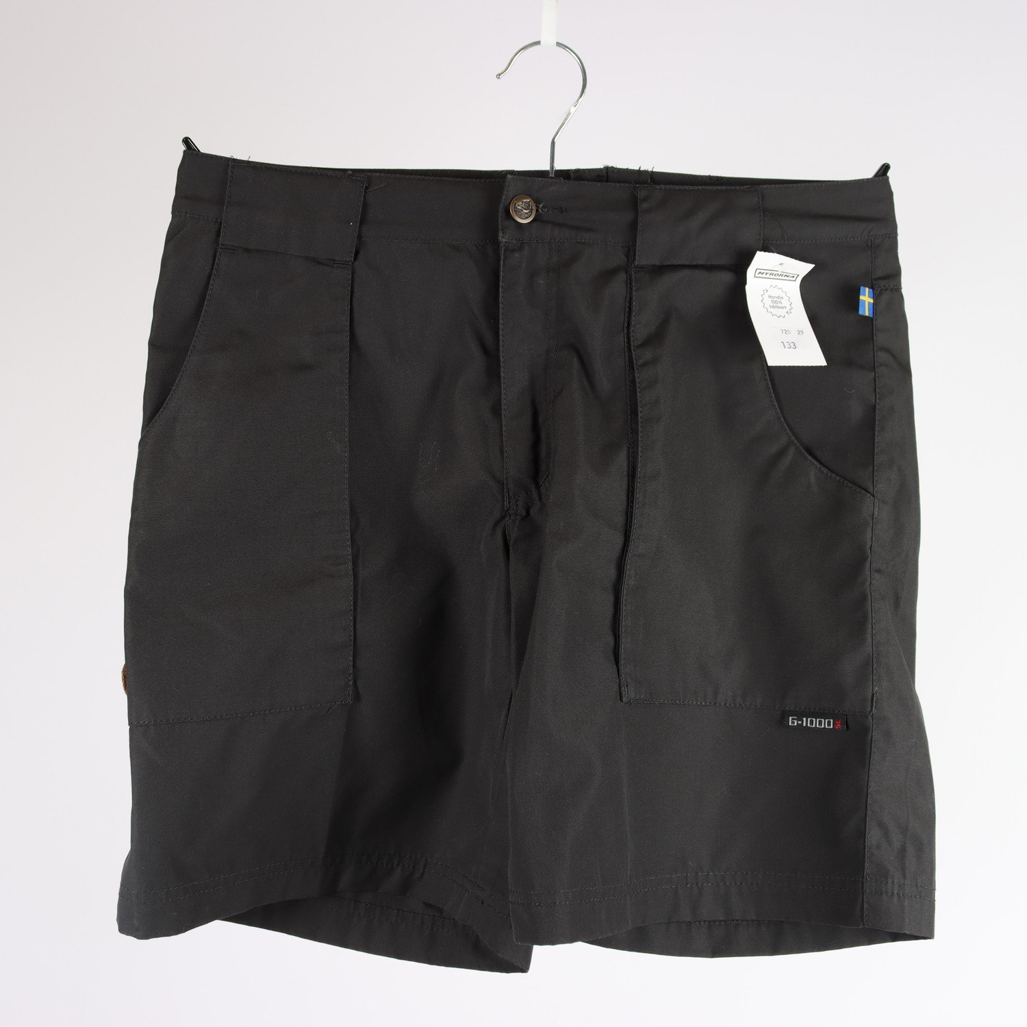Shorts, Fjällräven, svart, stl. 38
