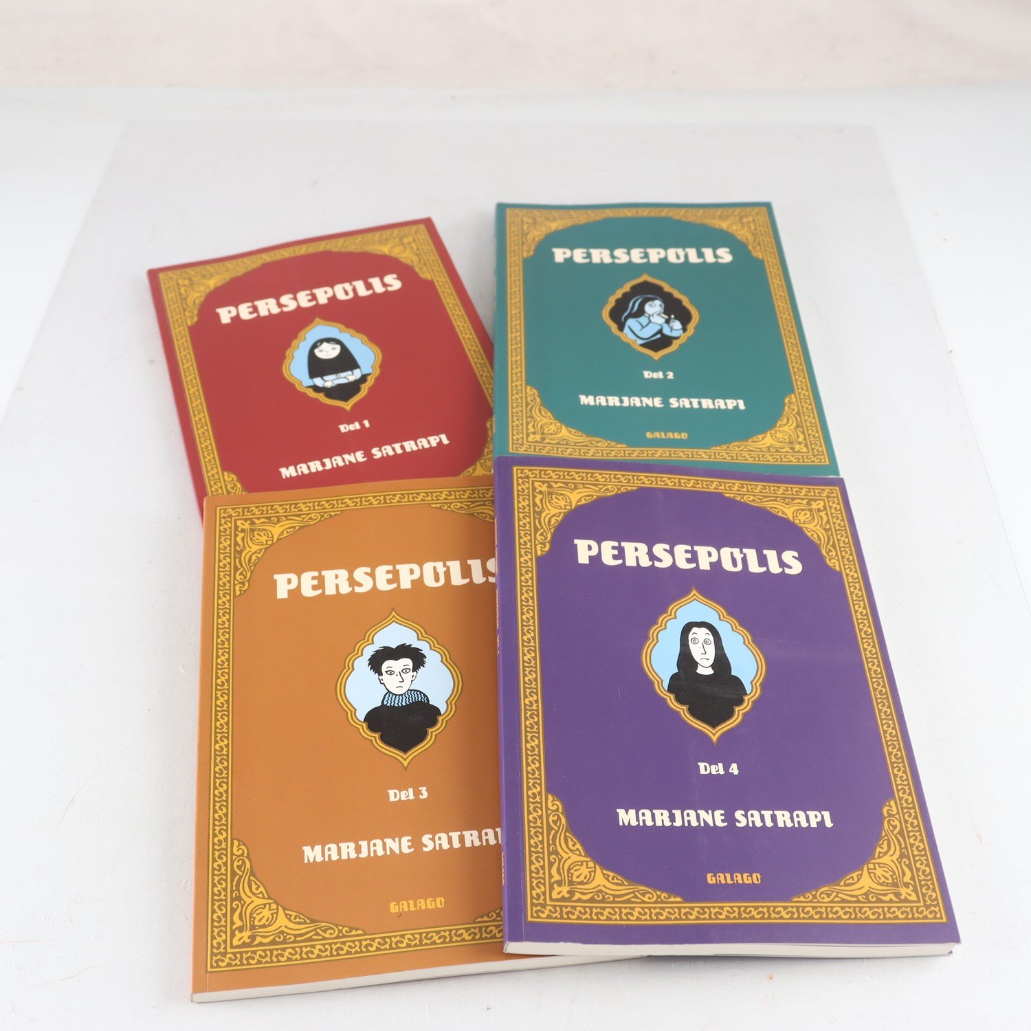 Marjane Satrapi, Persepolis, Del 1-4