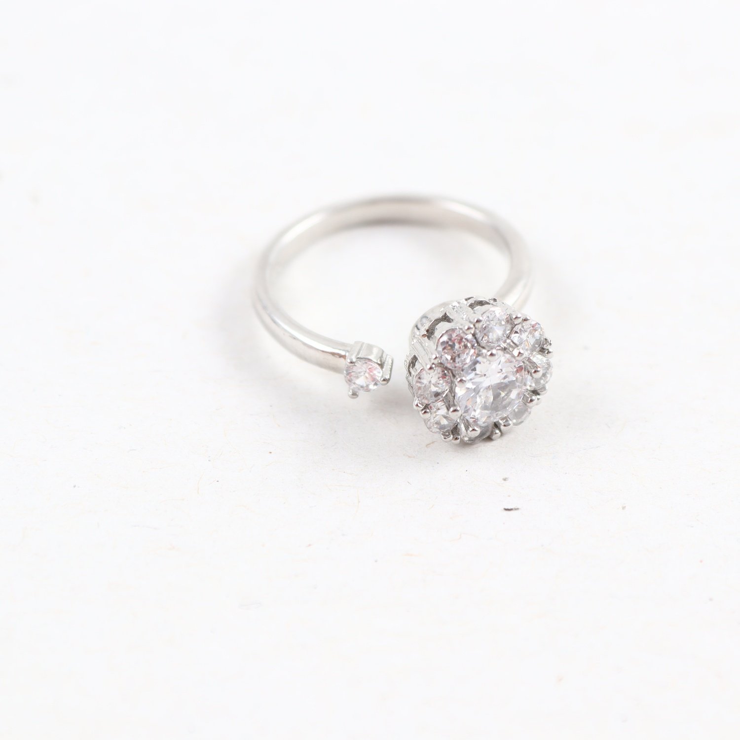 Ring, Silver, Stenar, Brv: 2,7g