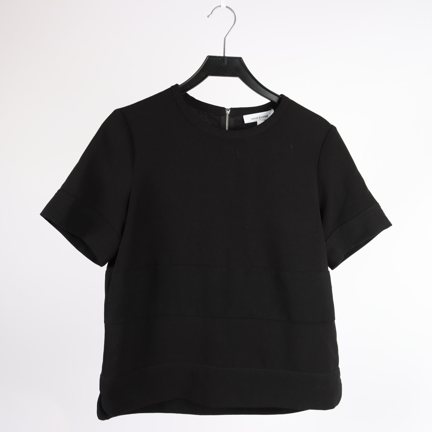 Blus/tröja, Samsøe Samsøe, svart, stl. S