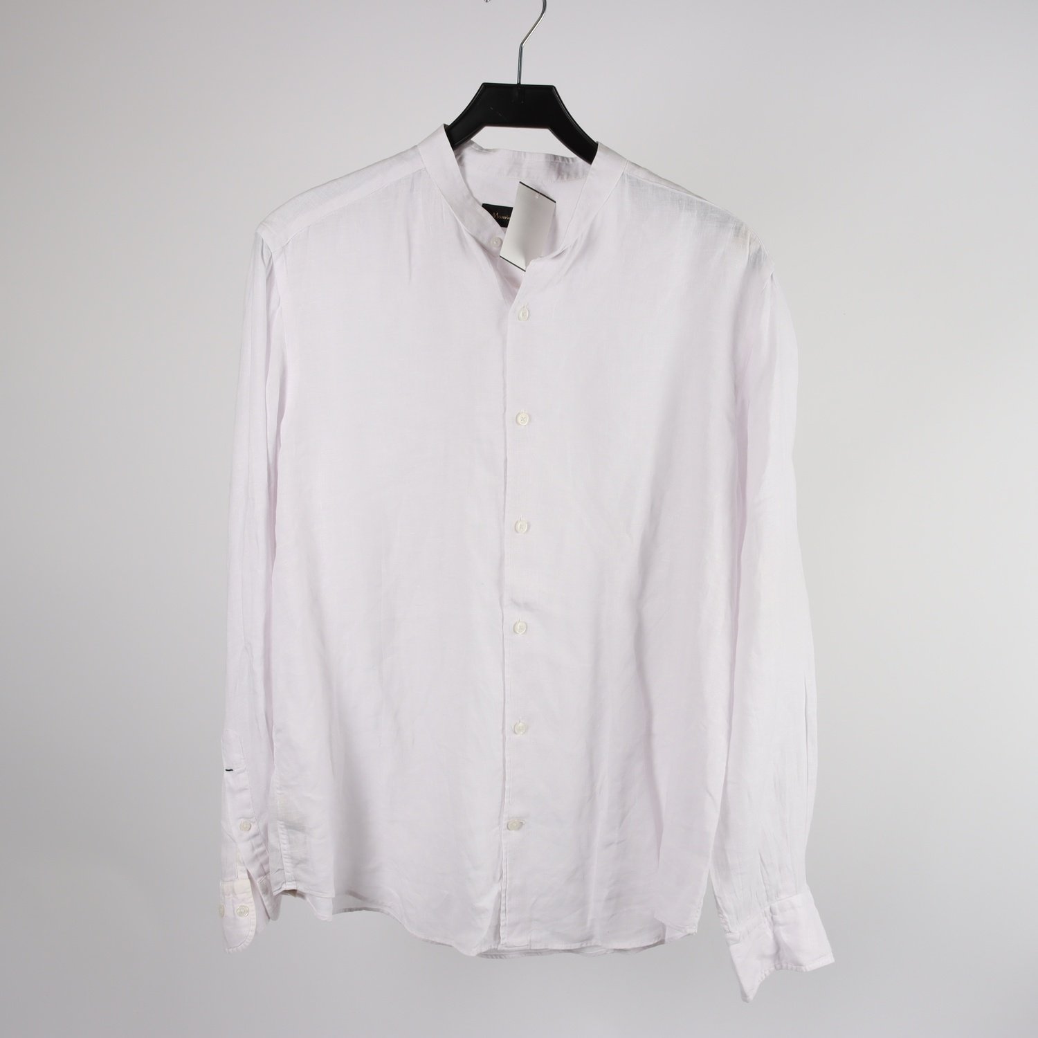Skjorta, Massimo Dutti, vit, lin, stl. L