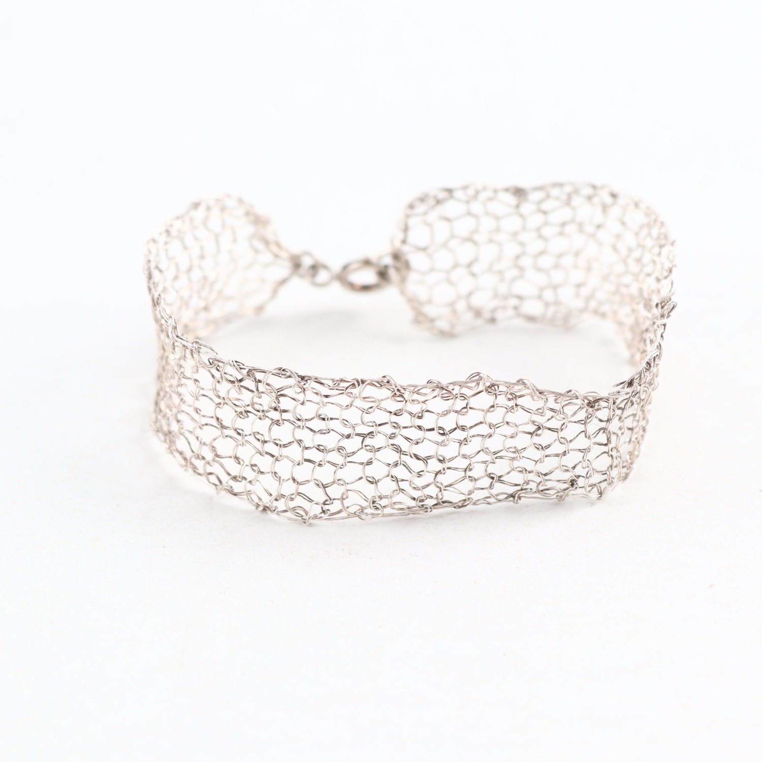 Armband, Silvernät, Vikt: 3,1g