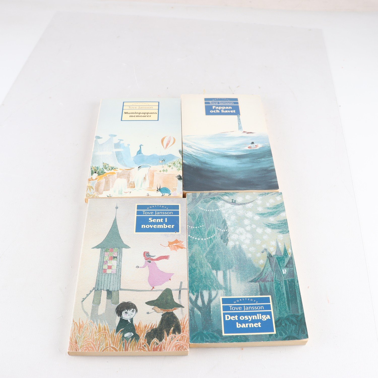 Tove Jansson, bokpaket med 4 volymer