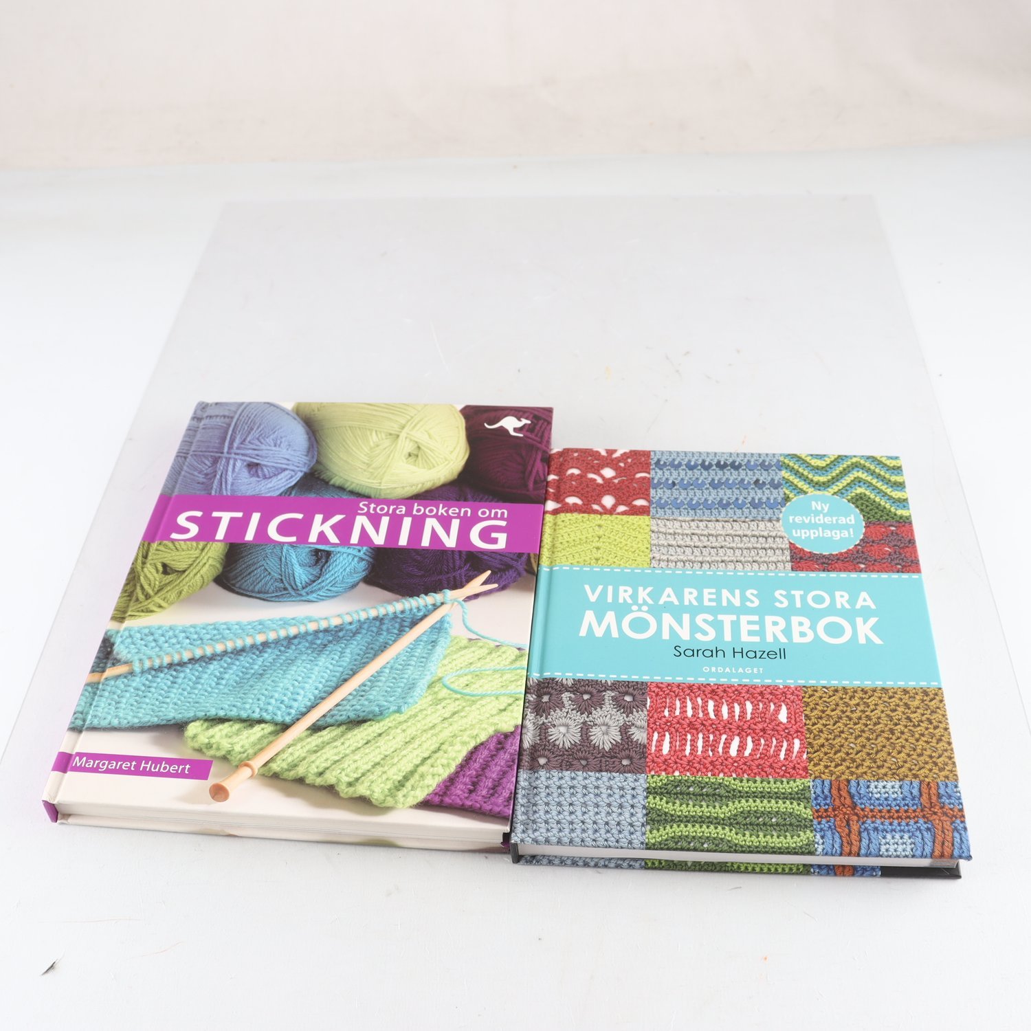 Bokpaket: Stickning och virkning, 2 volymer