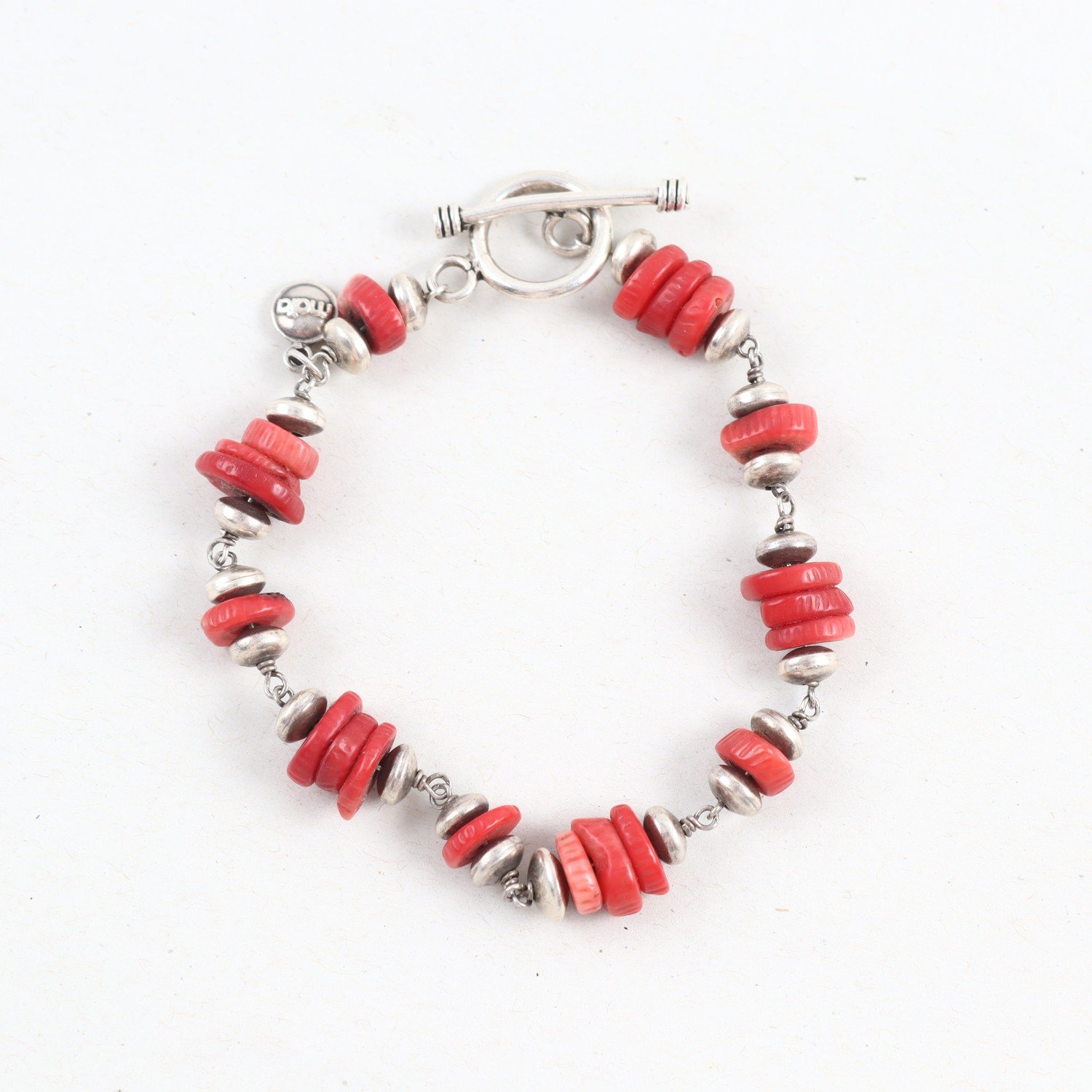 Armband, Silver, Plast, Brv: 15,5g