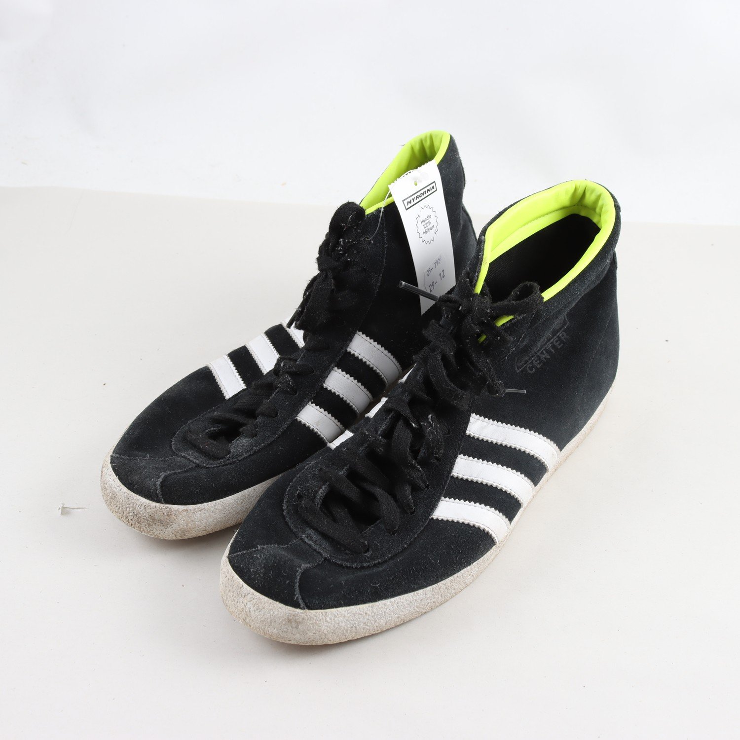 Sneakers, Adidas Center, läder, stl. 43 1/3 (UK 9)