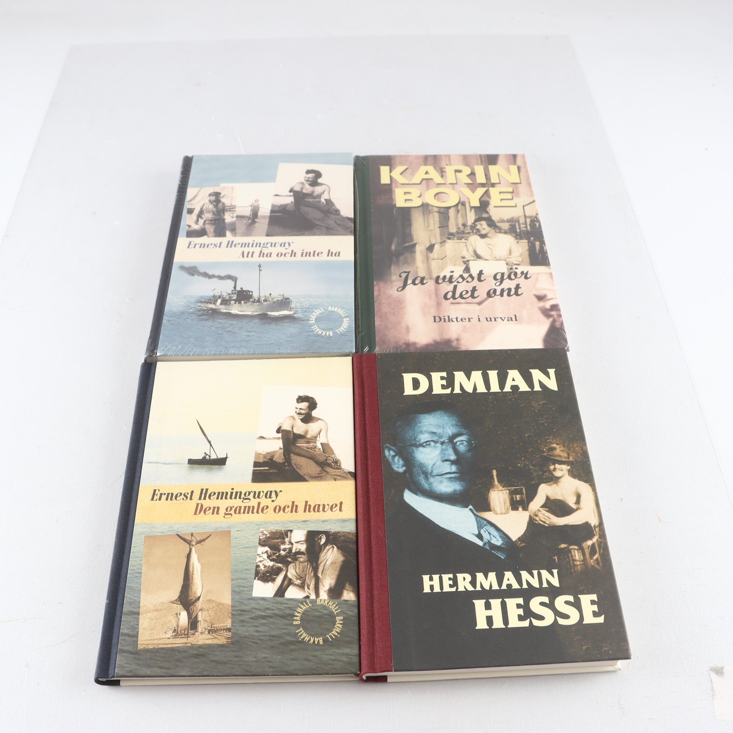 Klassiker från Bakhåll, bokpaket med 4 volymer