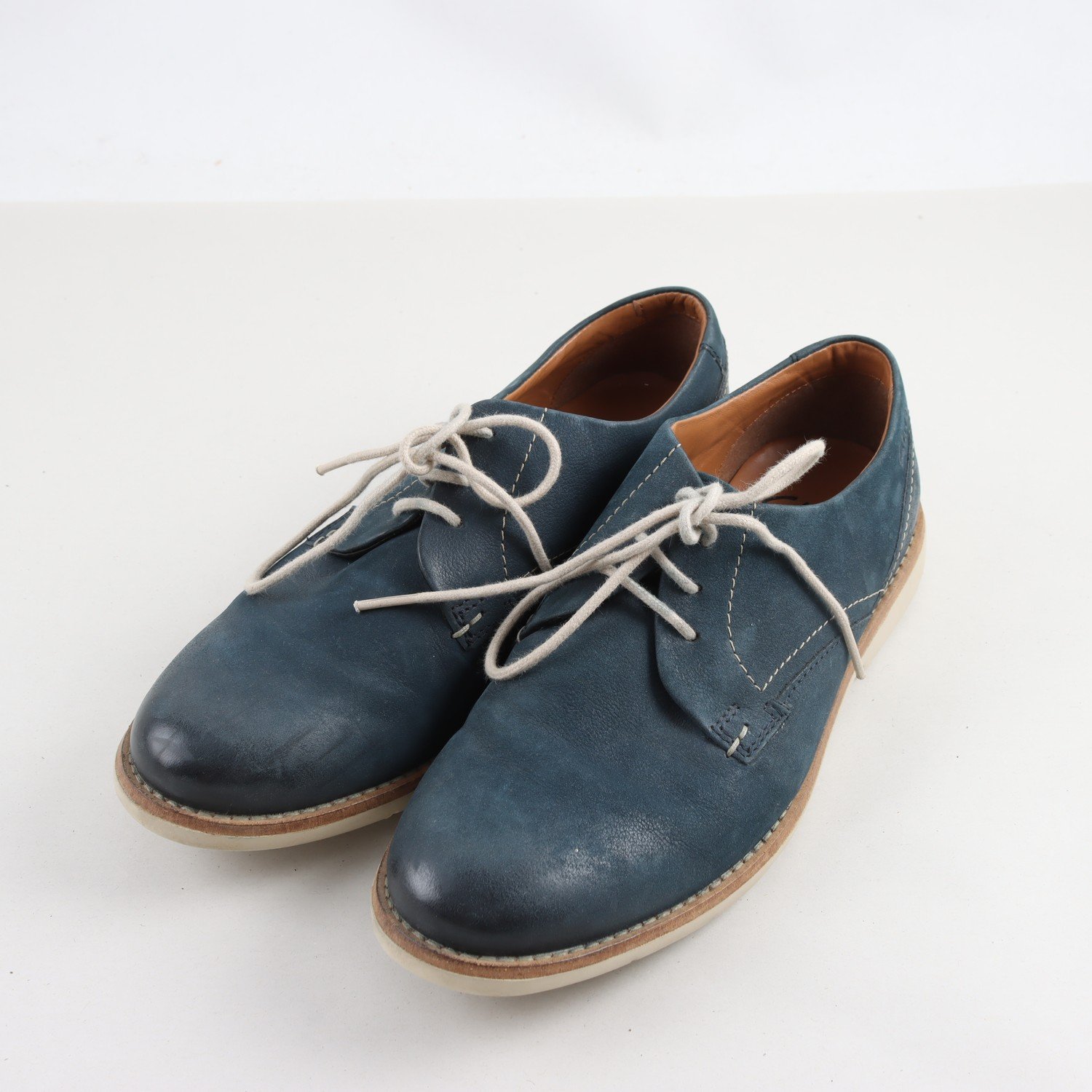 Sko, Clarks, läder, stl. 38