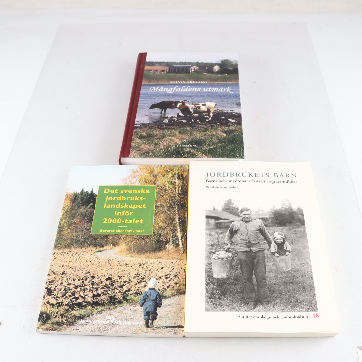 Jordbruk och jordbrukshistoria, bokpaket med 3 volymer