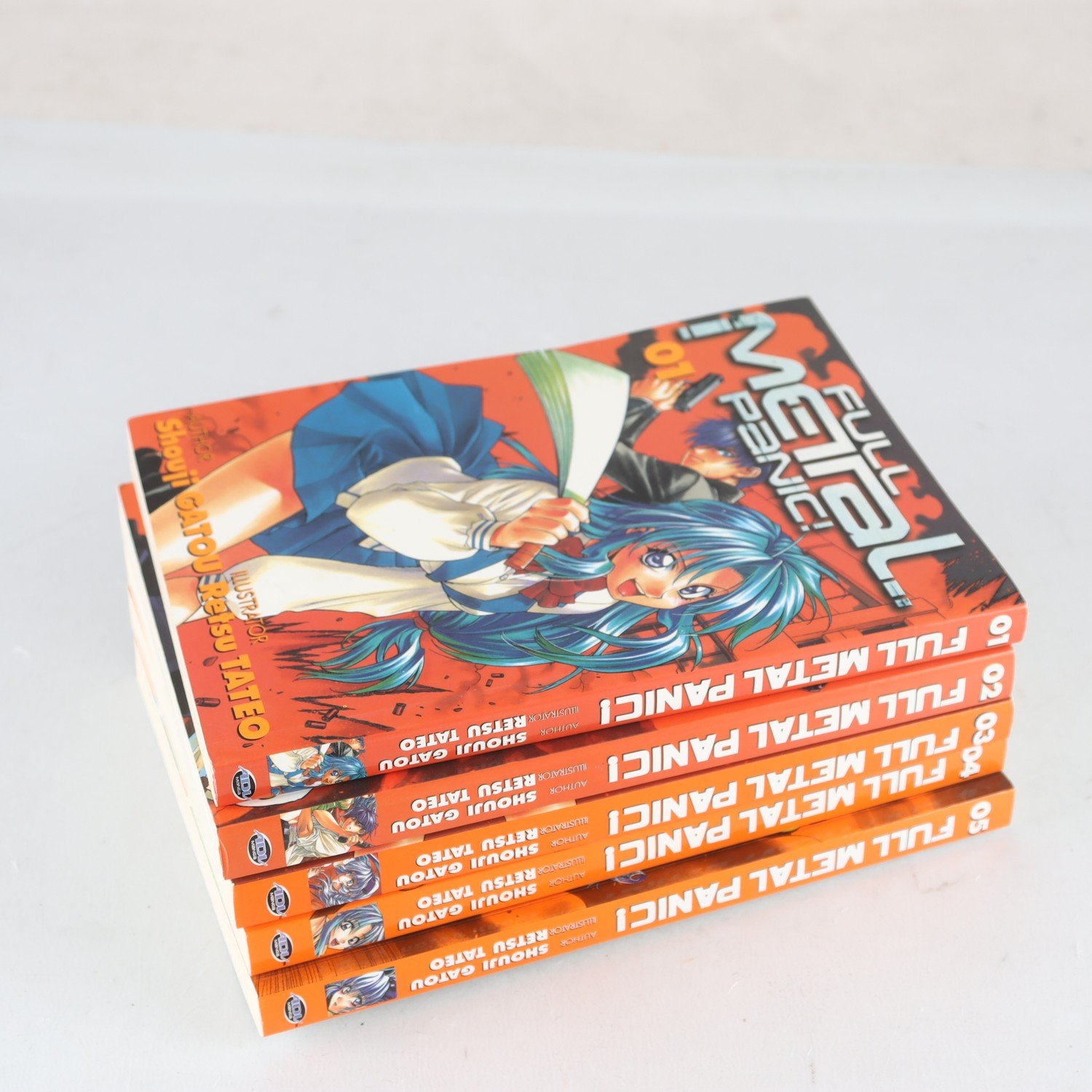 Full Metal Panic, Shouji Gatou & Retsu Tateo, Vol. 1-5