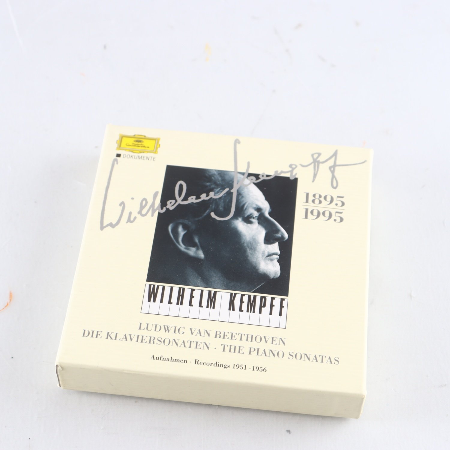 CD Ludwig van Beethoven, Wilhelm Kempff, Die Klaviersonaten – The Piano Sonatas