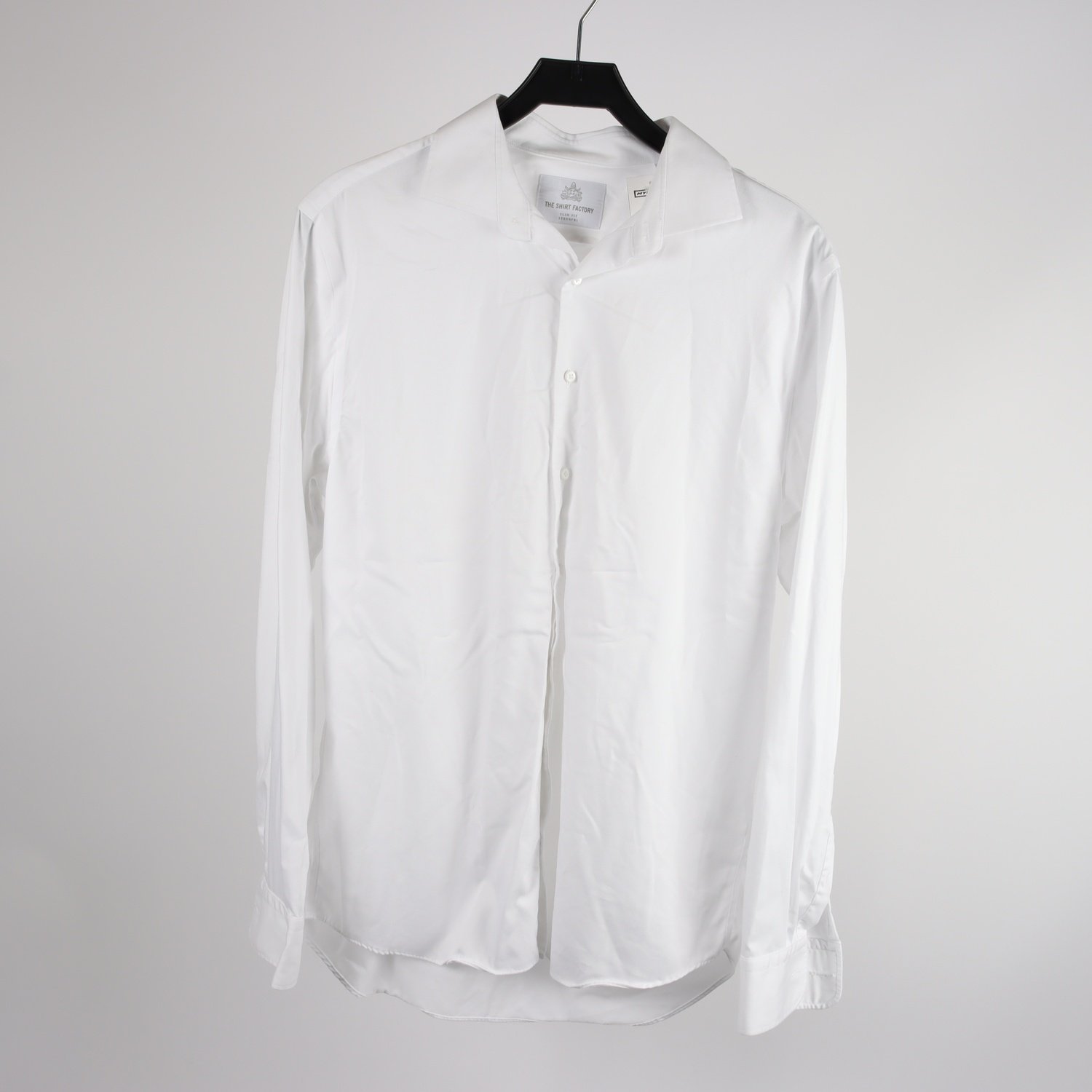 Skjorta, The Shirt Factory, vit, stl. 41 (L)