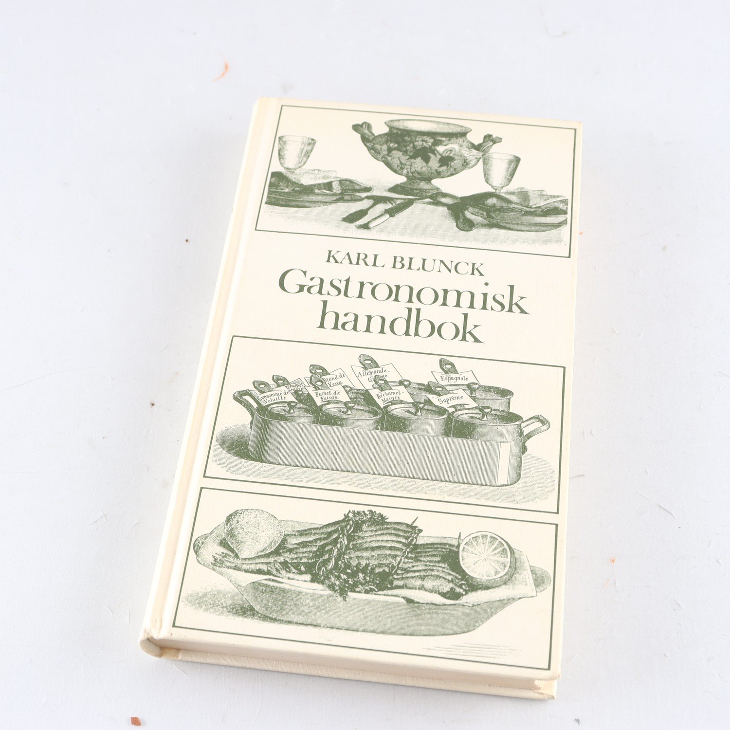Karl Blunck, Gastronomisk handbok