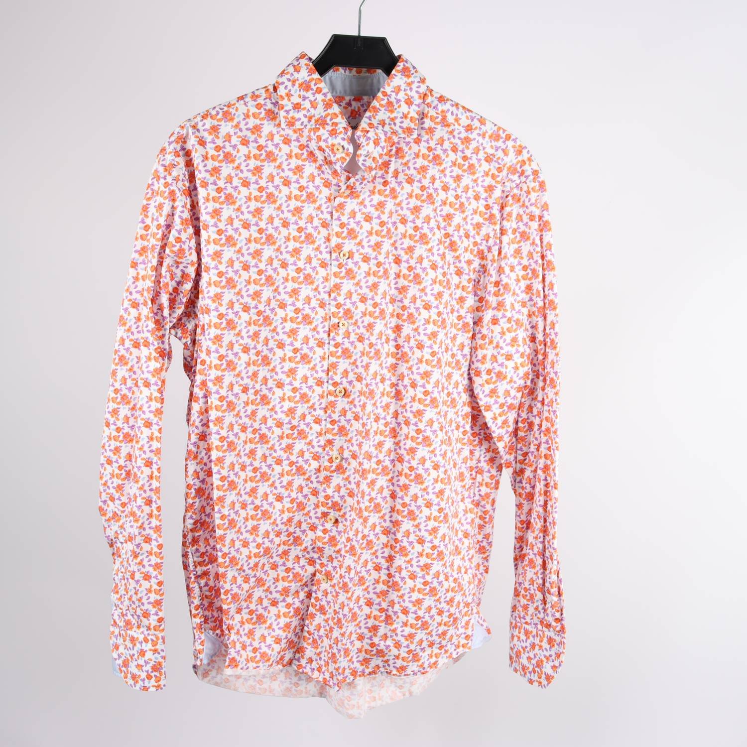Skjorta, Stenströms, blommig, stl. 17/43 (XL)