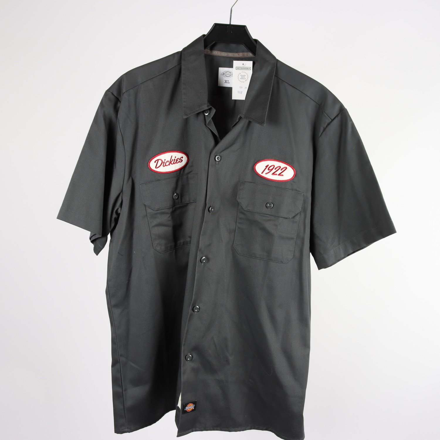 Skjorta, Dickies, grå, stl. XL