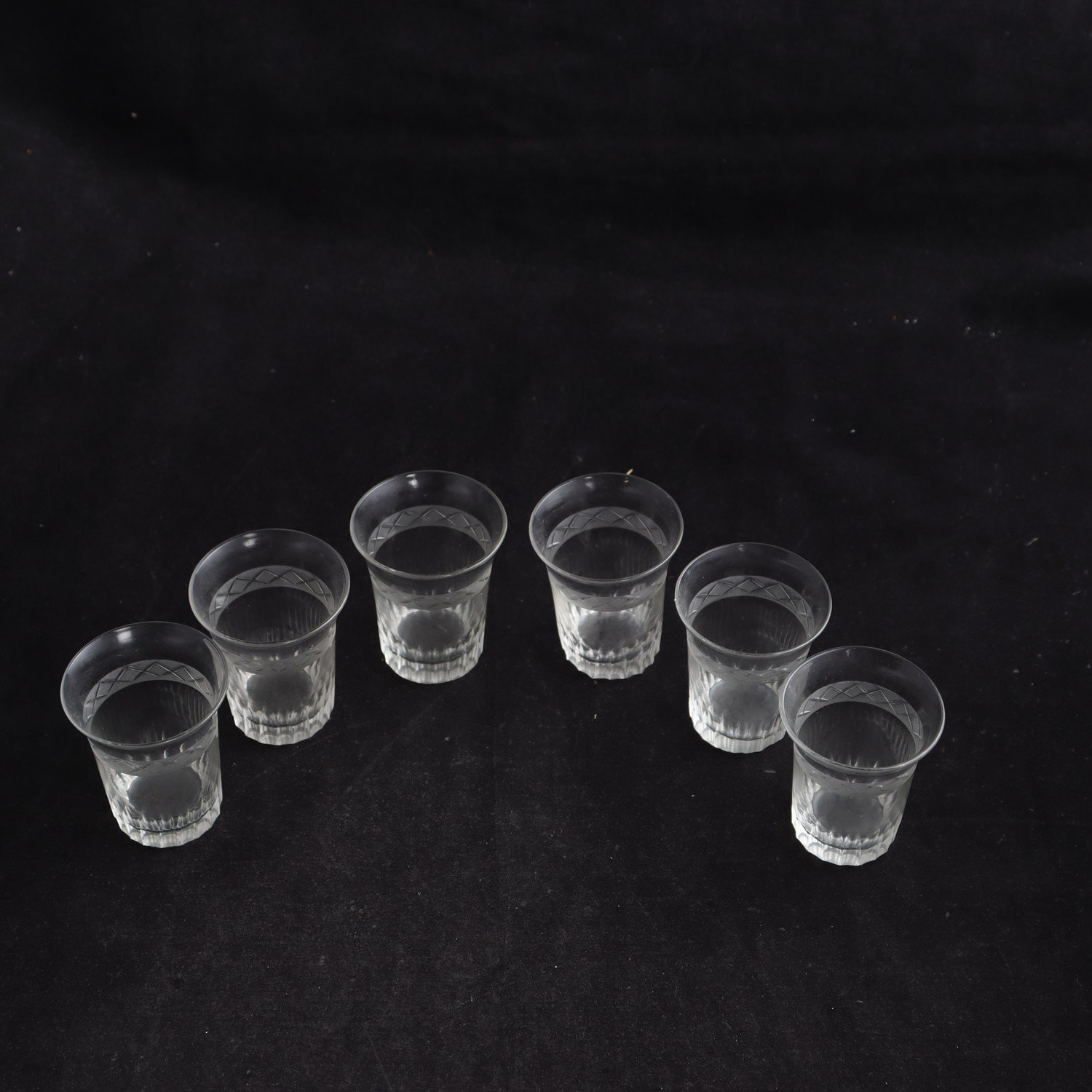 Glas, Soliden Antik, Orrefors, 6 st