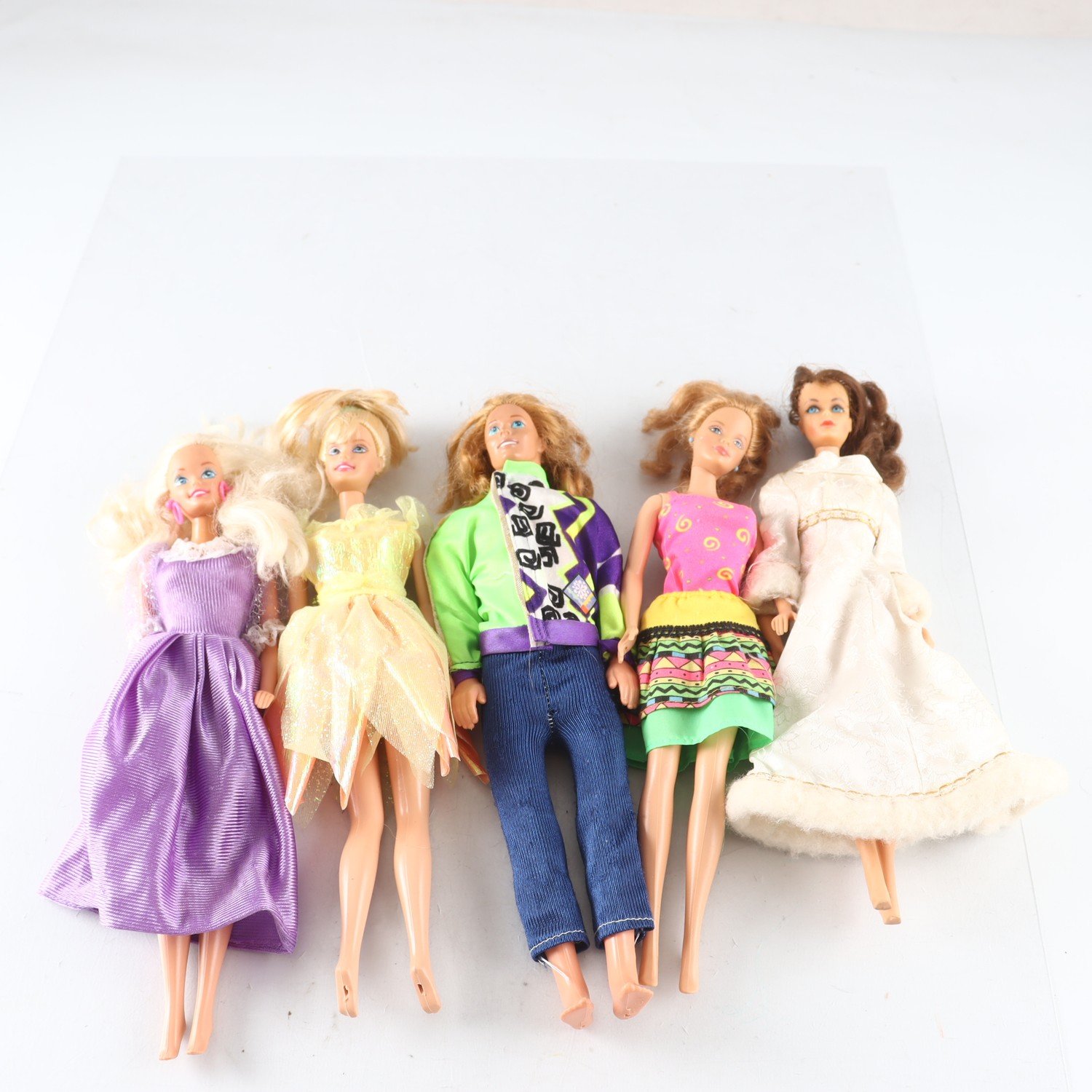 Dockor, Barbie mattel, blandat.