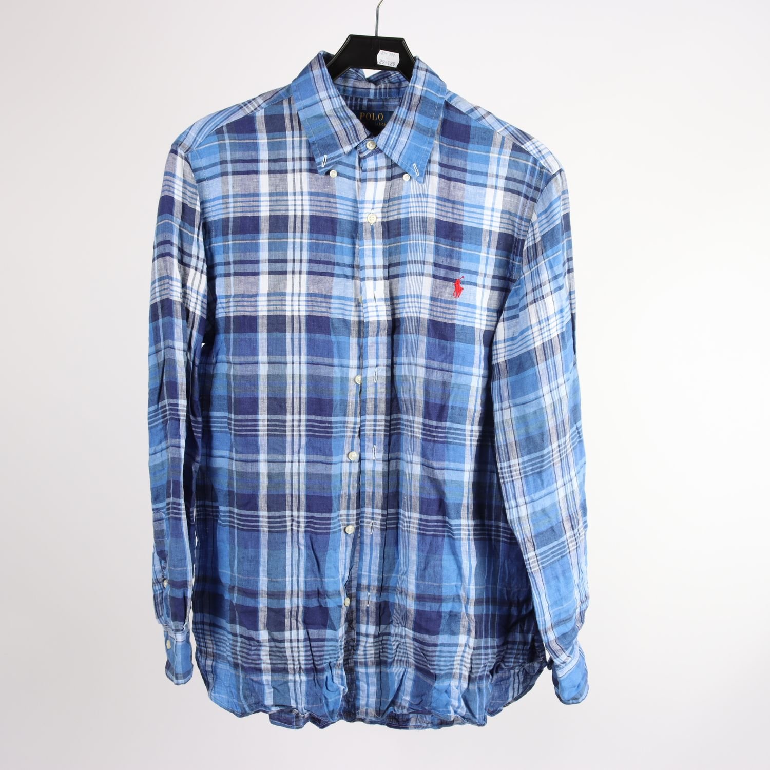 Skjorta, Polo Ralph Lauren, 100% lin, stl. M