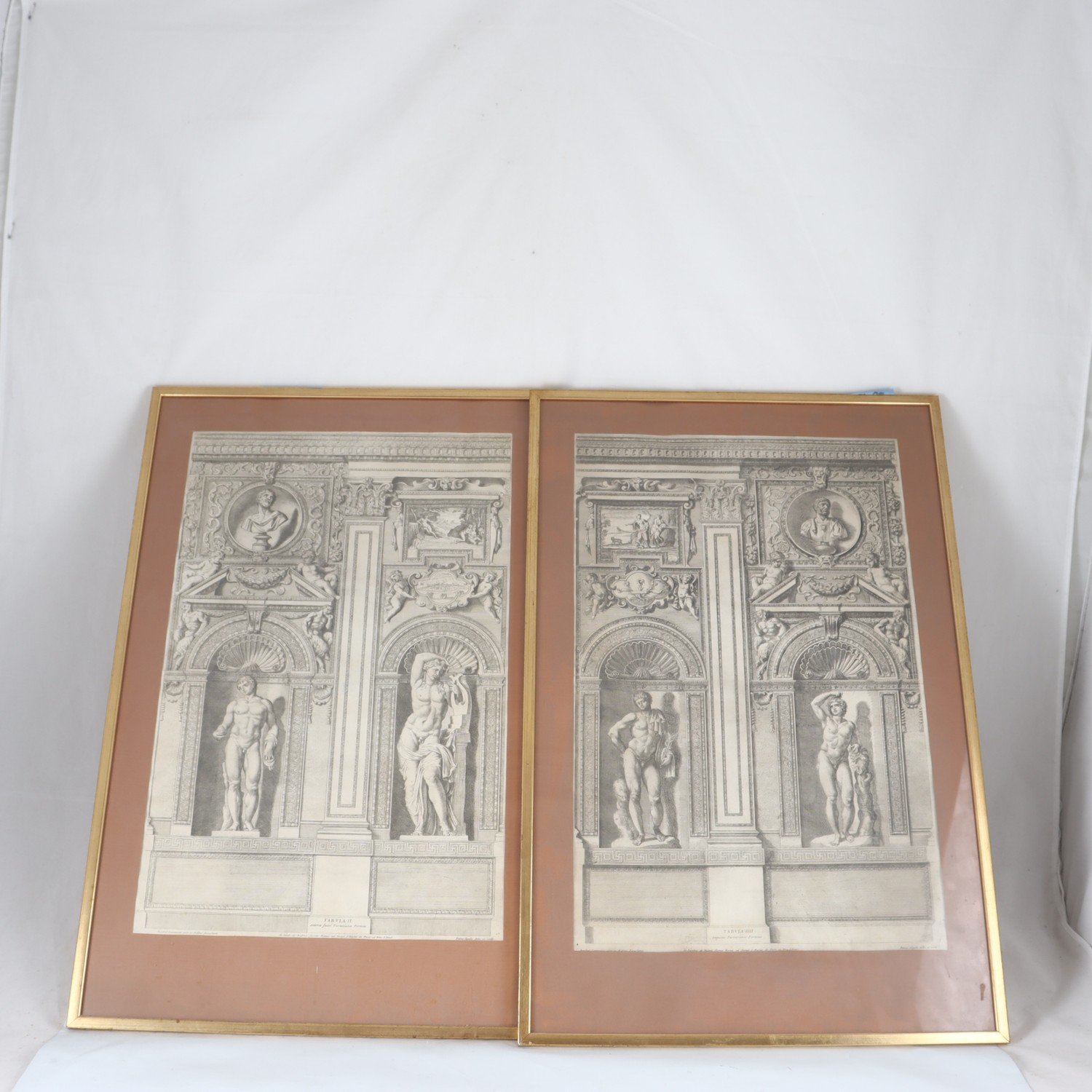 Tryck, Palazzo Farnese, Petrus Aquila(1650-1692). Endast avhämtning.