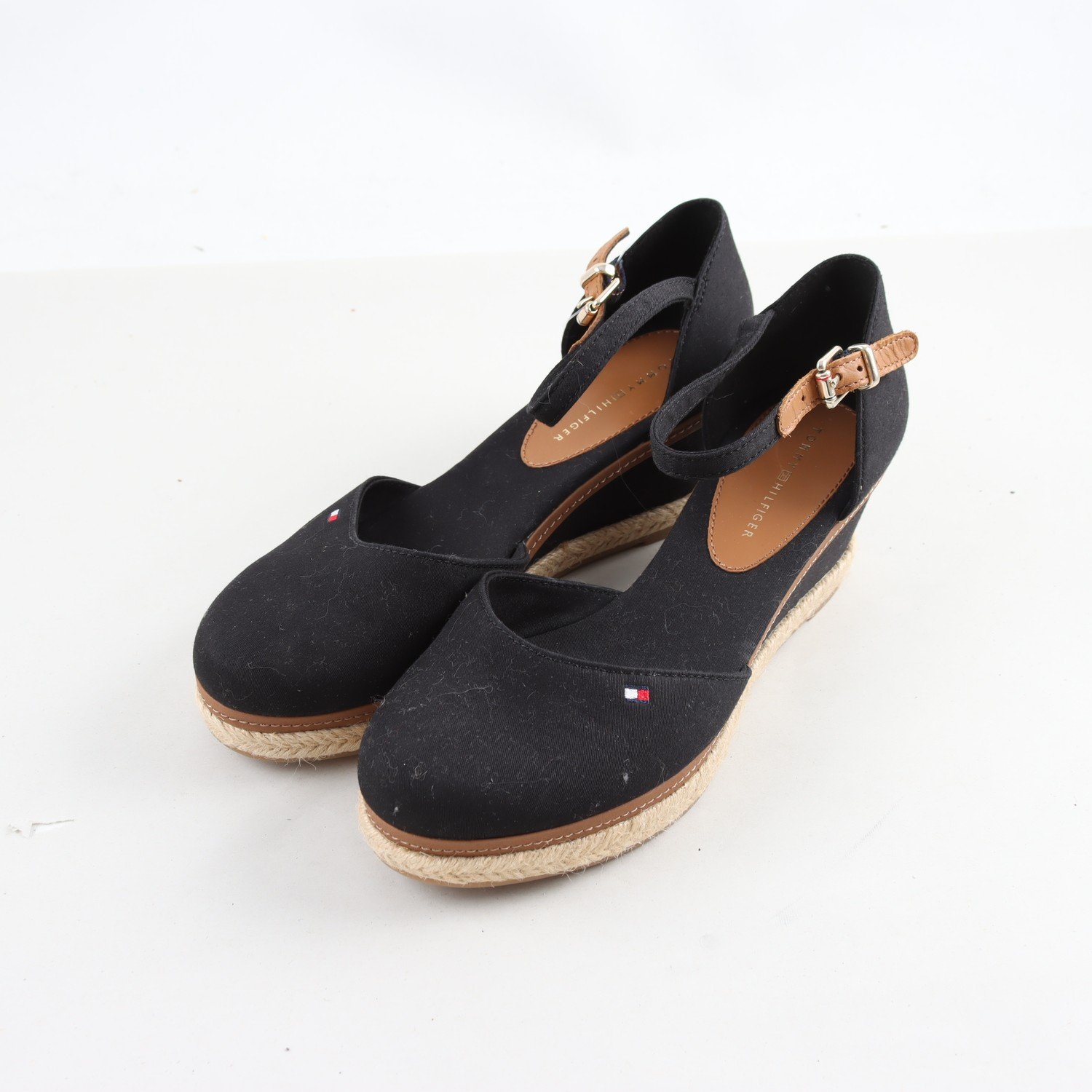Espadrillos, Tommy Hilfiger, svart, stl. 36