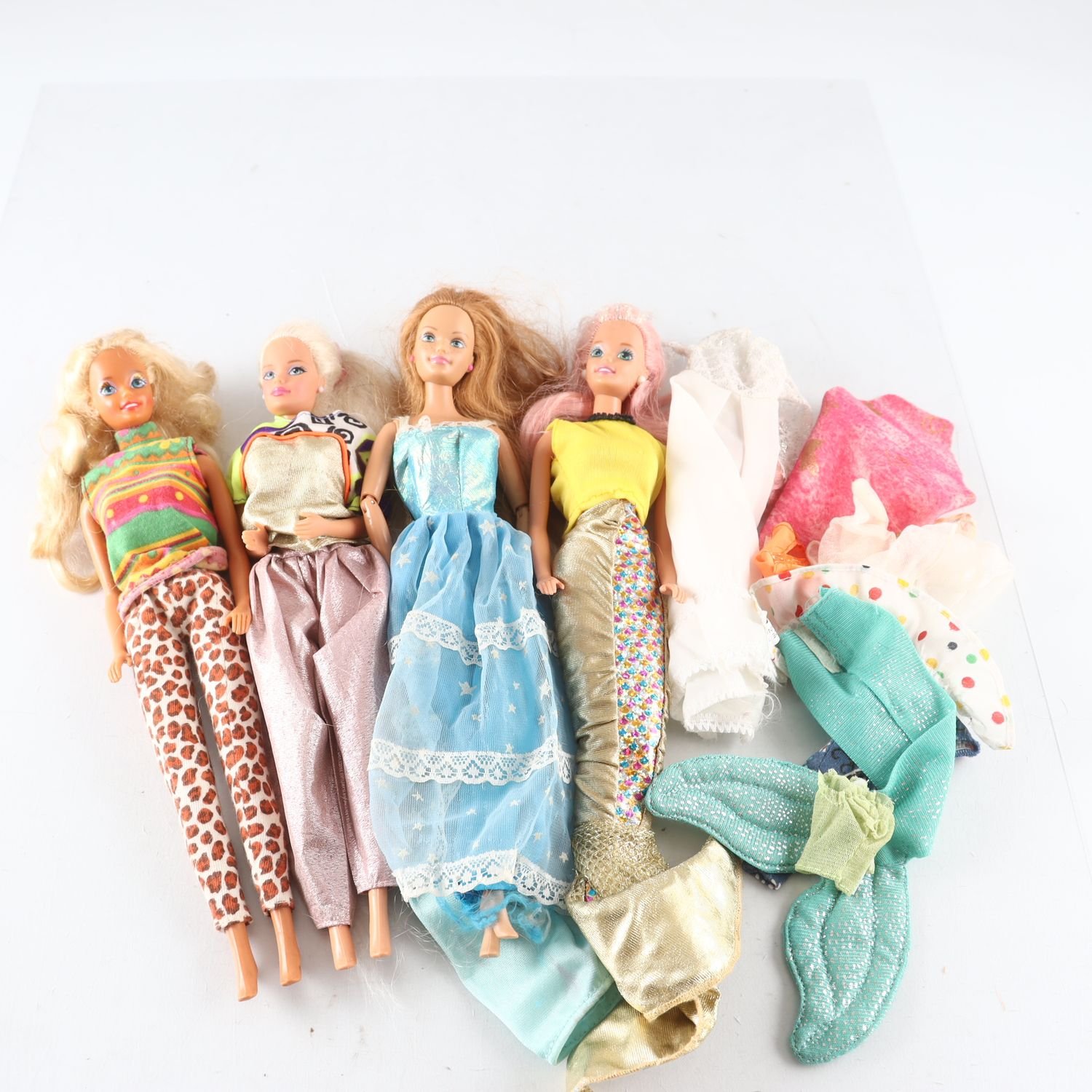Dockor, Barbie mattel, blandat.