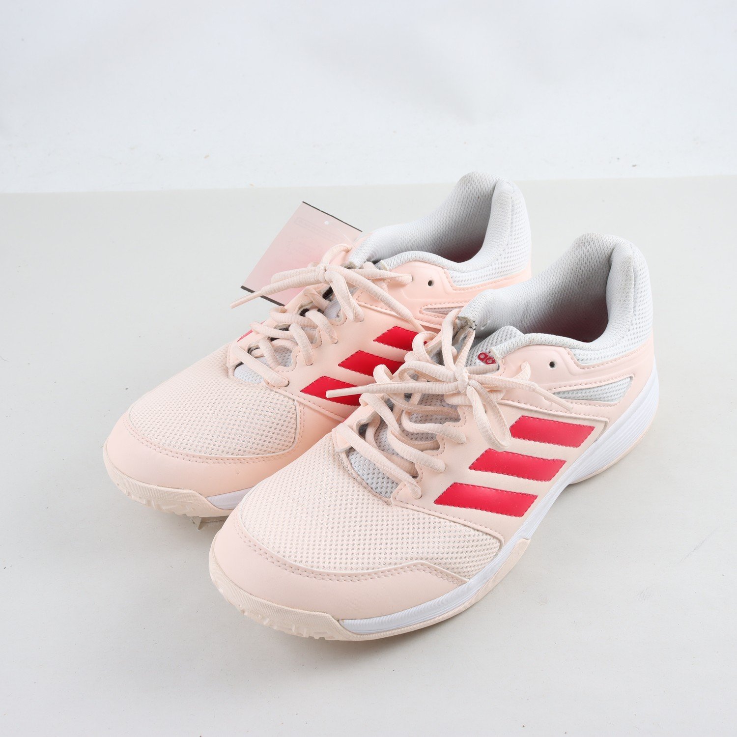 Sneakers, Adidas, aprikos, röd, stl. 42