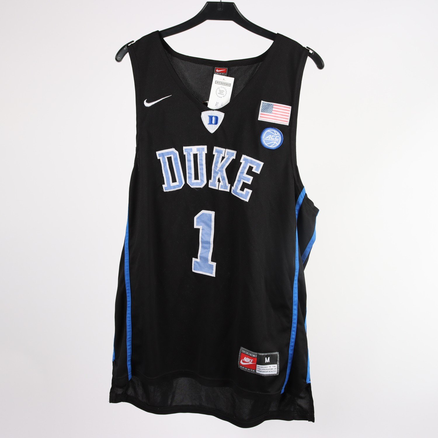 Linne, Nike, Duke Williamson, svart, blå, stl. M
